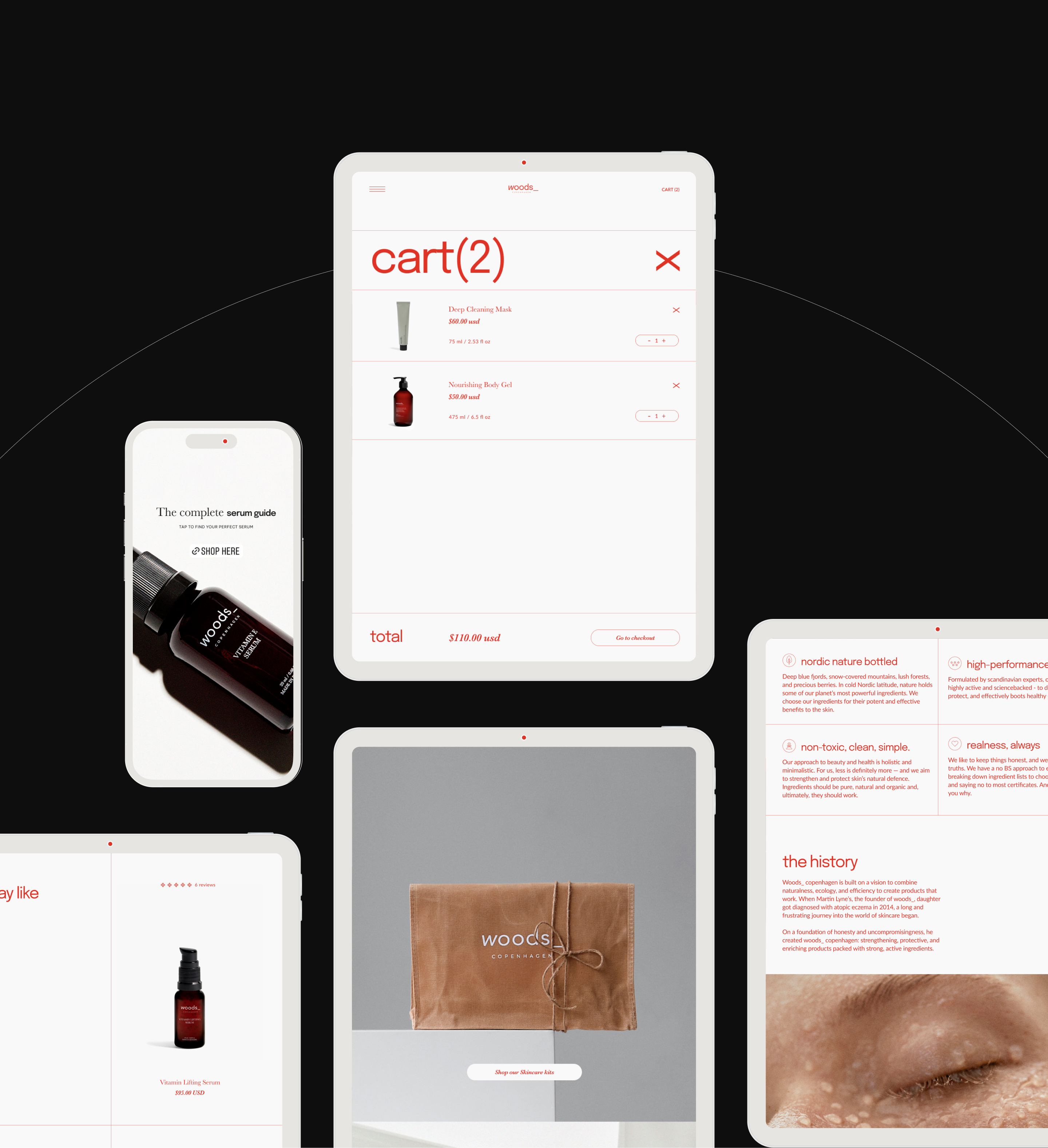 Woods_ Copenhagen — Изображение №13 — Интерфейсы, Брендинг на Dprofile