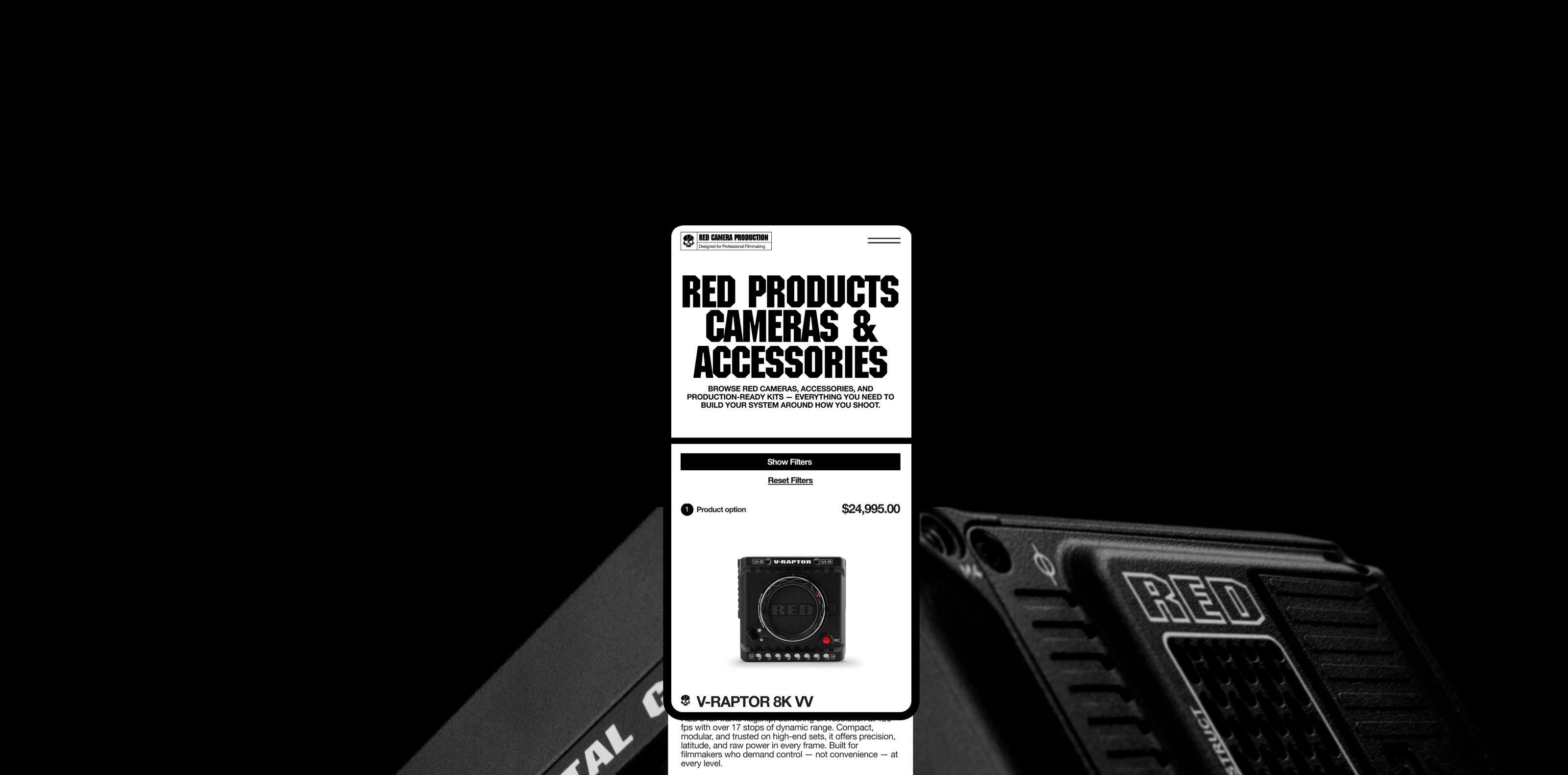 RED digital cameras — Изображение №14 — Интерфейсы, Брендинг на Dprofile