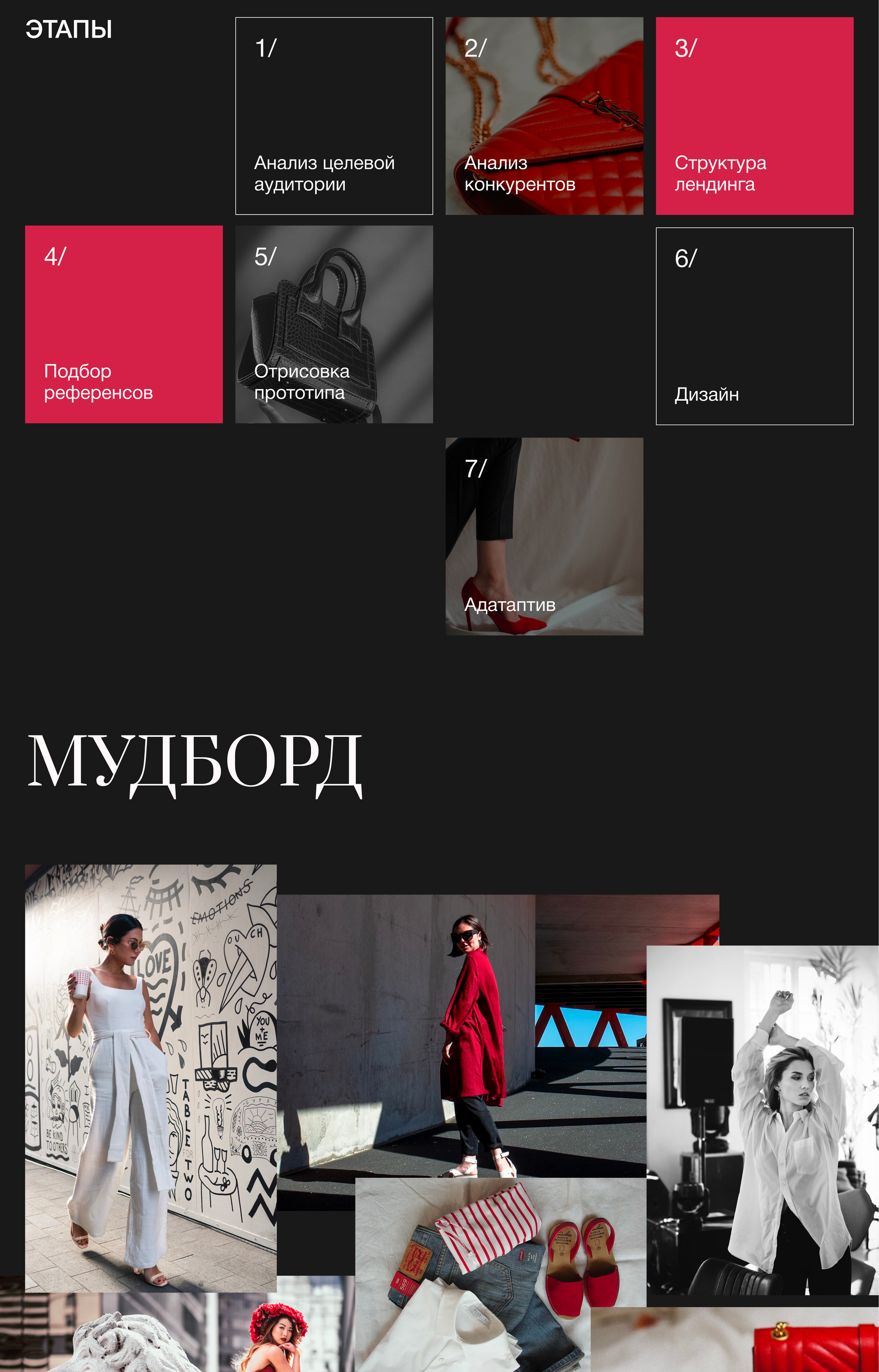 Лендинг для стилиста — Изображение №2 — Интерфейсы на Dprofile