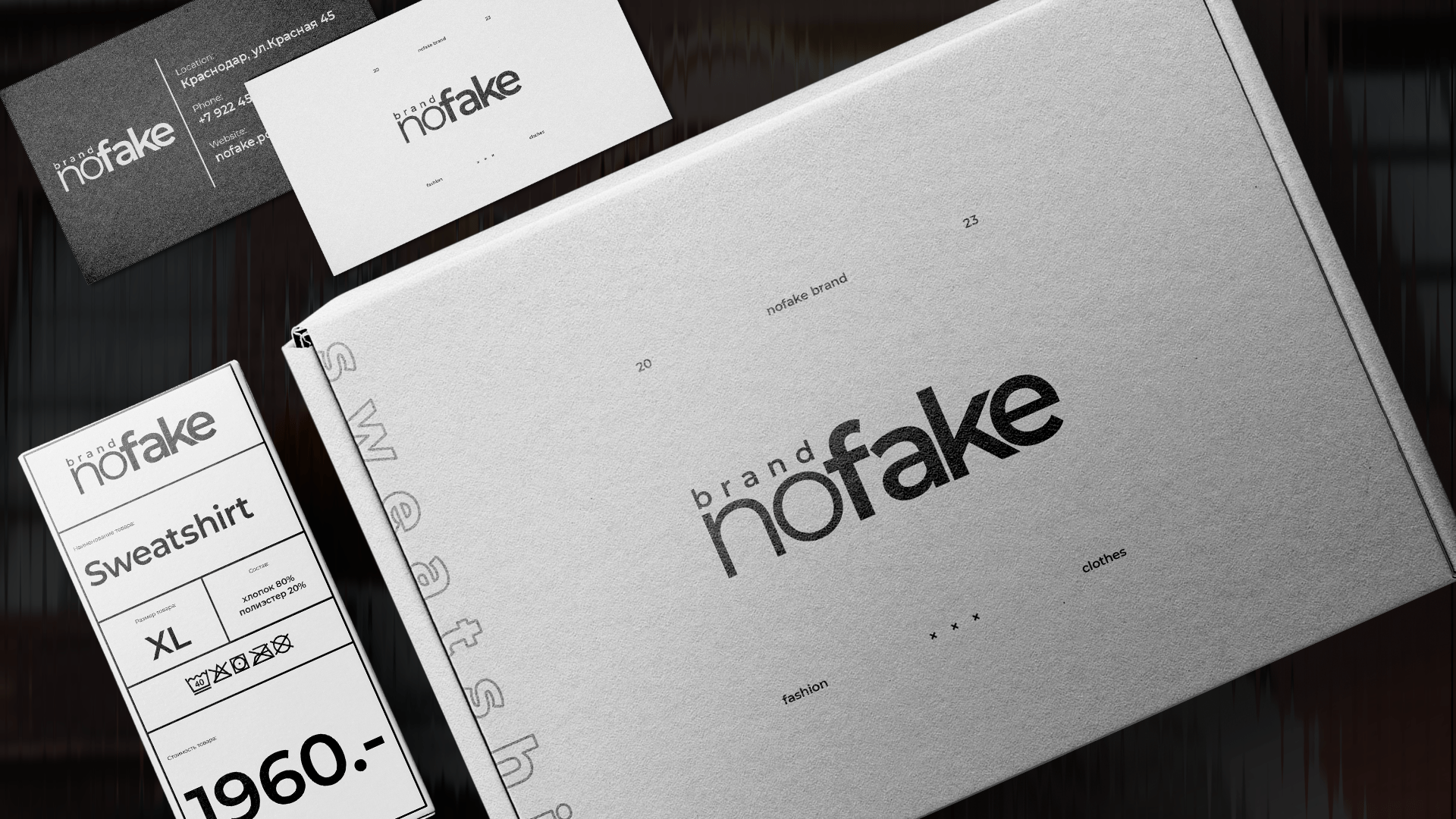 nofake brand clothes / identity — Изображение №4 — Брендинг на Dprofile