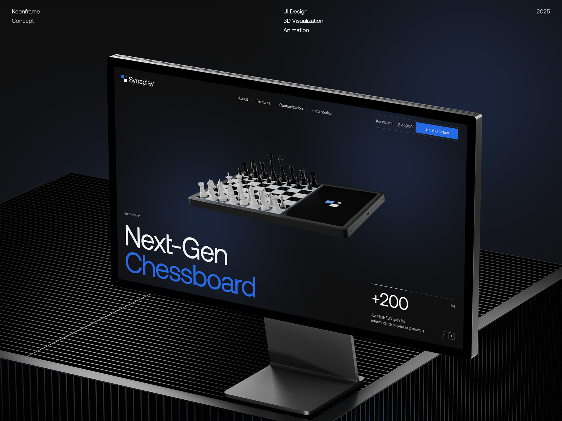 Keenframe® — Изображение №1 — Интерфейсы, 3D на Dprofile