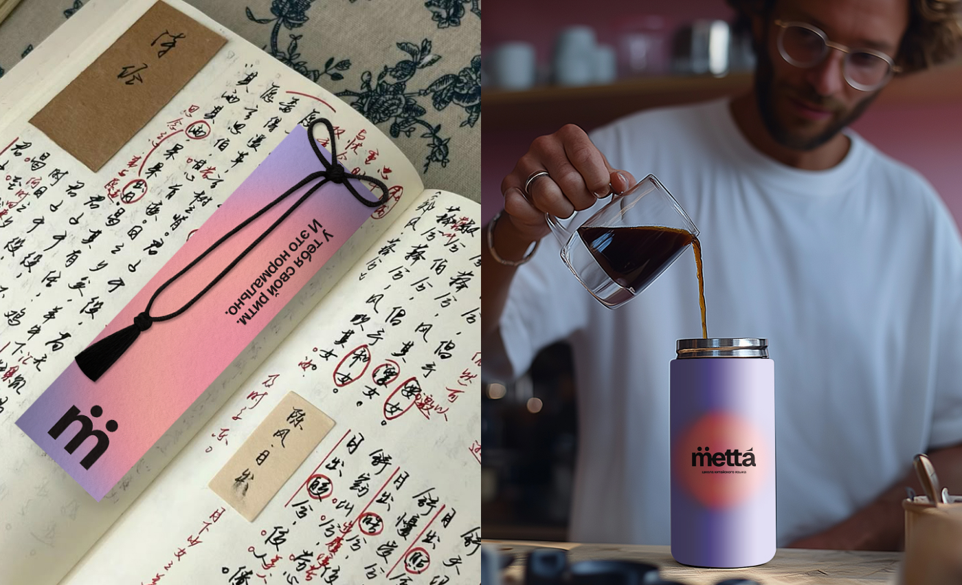 metta - брендинг школы китайского языка — Изображение №8 — Интерфейсы, Брендинг на Dprofile