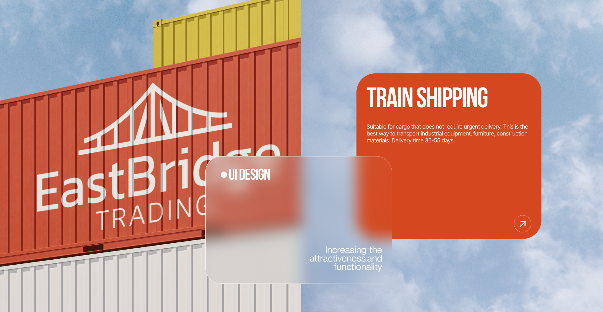 EastBridge Logistics - корпоративный сайт — Изображение №16 — Интерфейсы на Dprofile