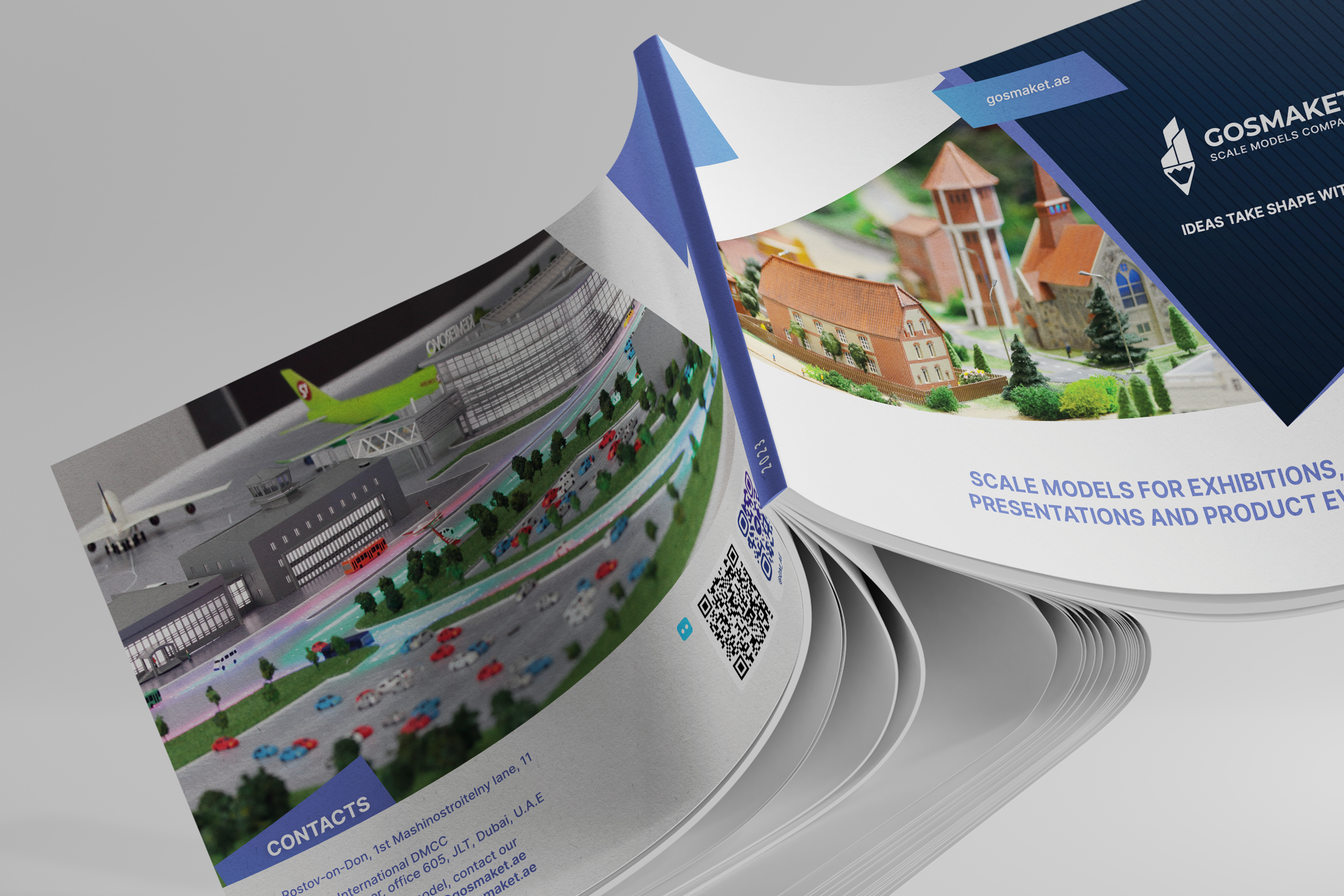 Каталог для макетной мастерской Gosmaket — Изображение №1 — Брендинг, Графика на Dprofile