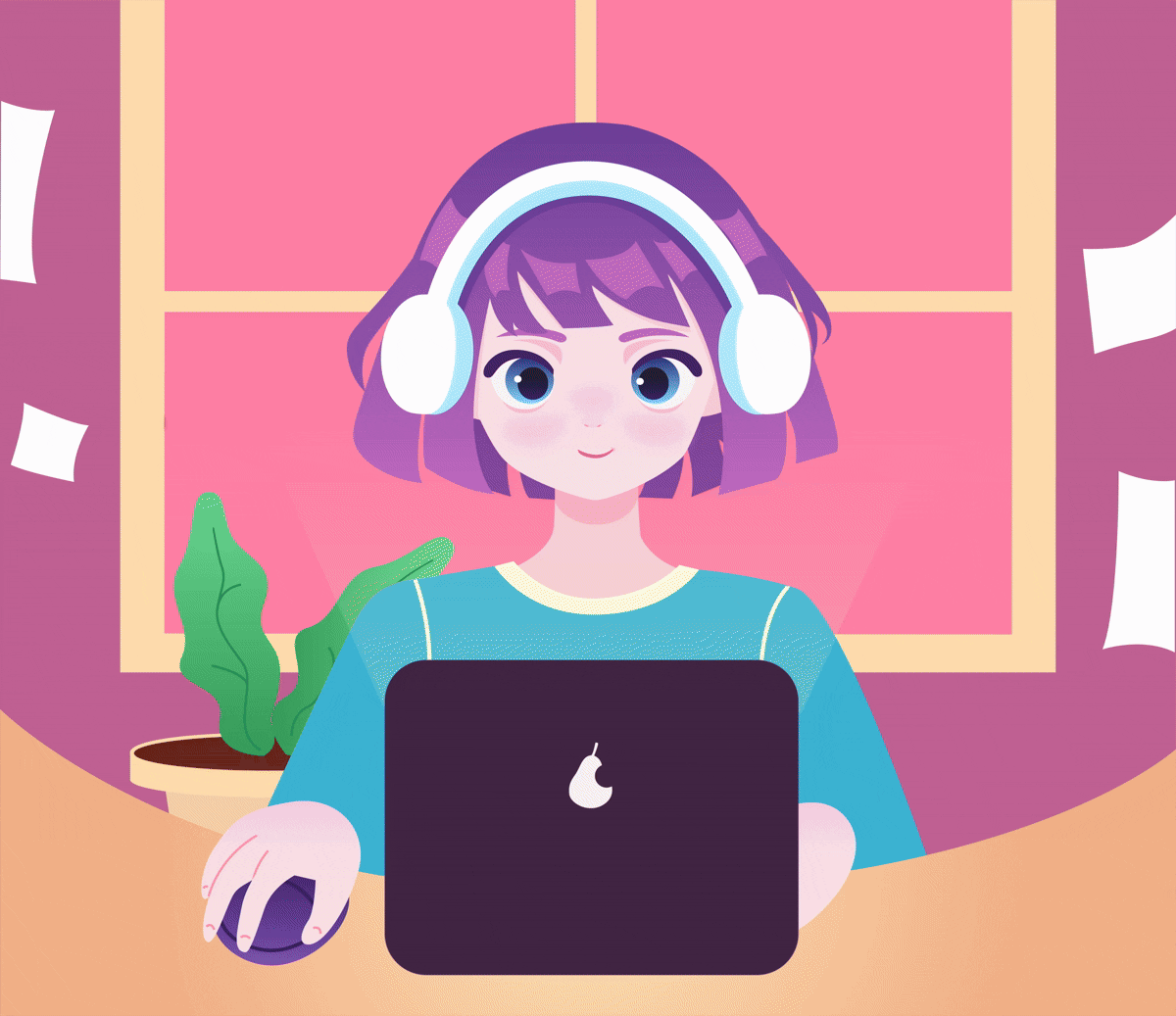 Анимация персонажа — Изображение №2 — Иллюстрация, Анимация на Dprofile