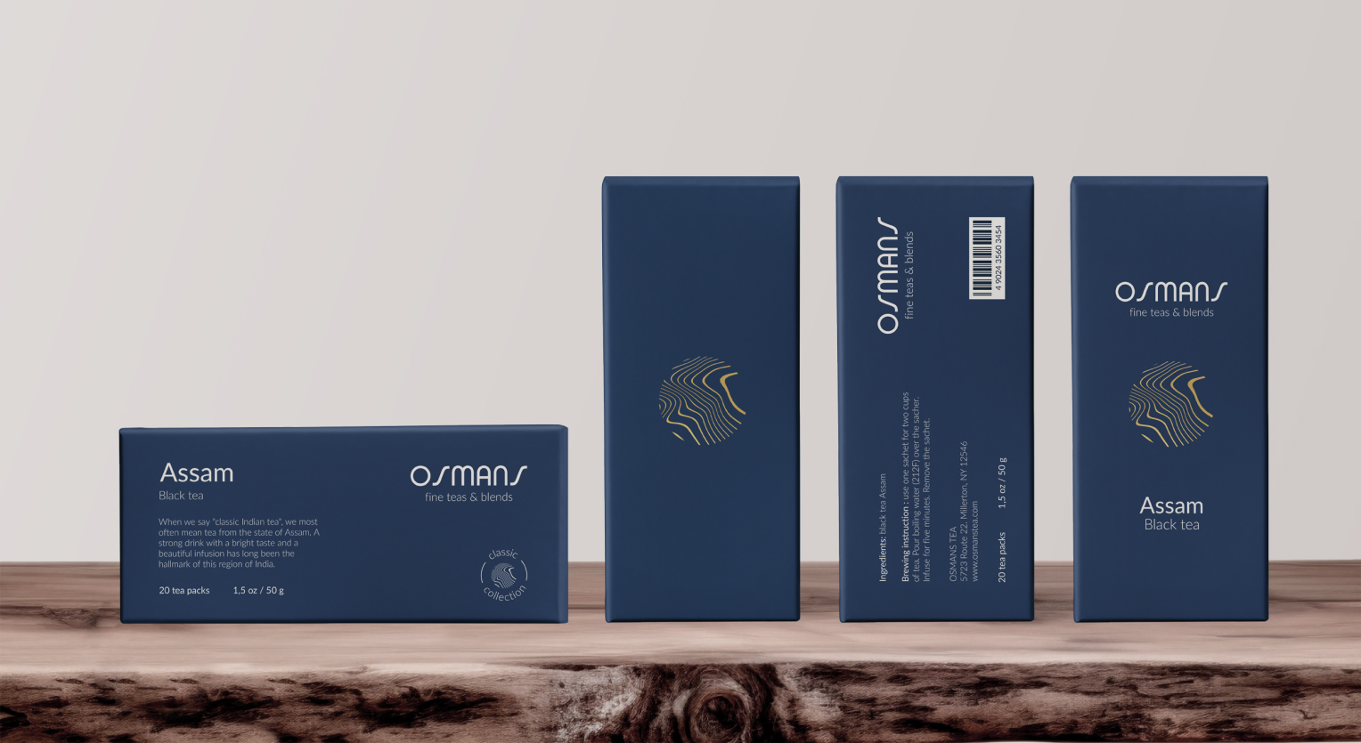 Osmans tea — Изображение №10 — Брендинг, Графика на Dprofile