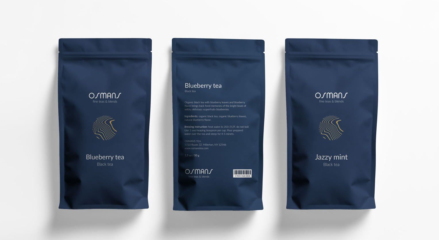Osmans tea — Изображение №5 — Брендинг, Графика на Dprofile