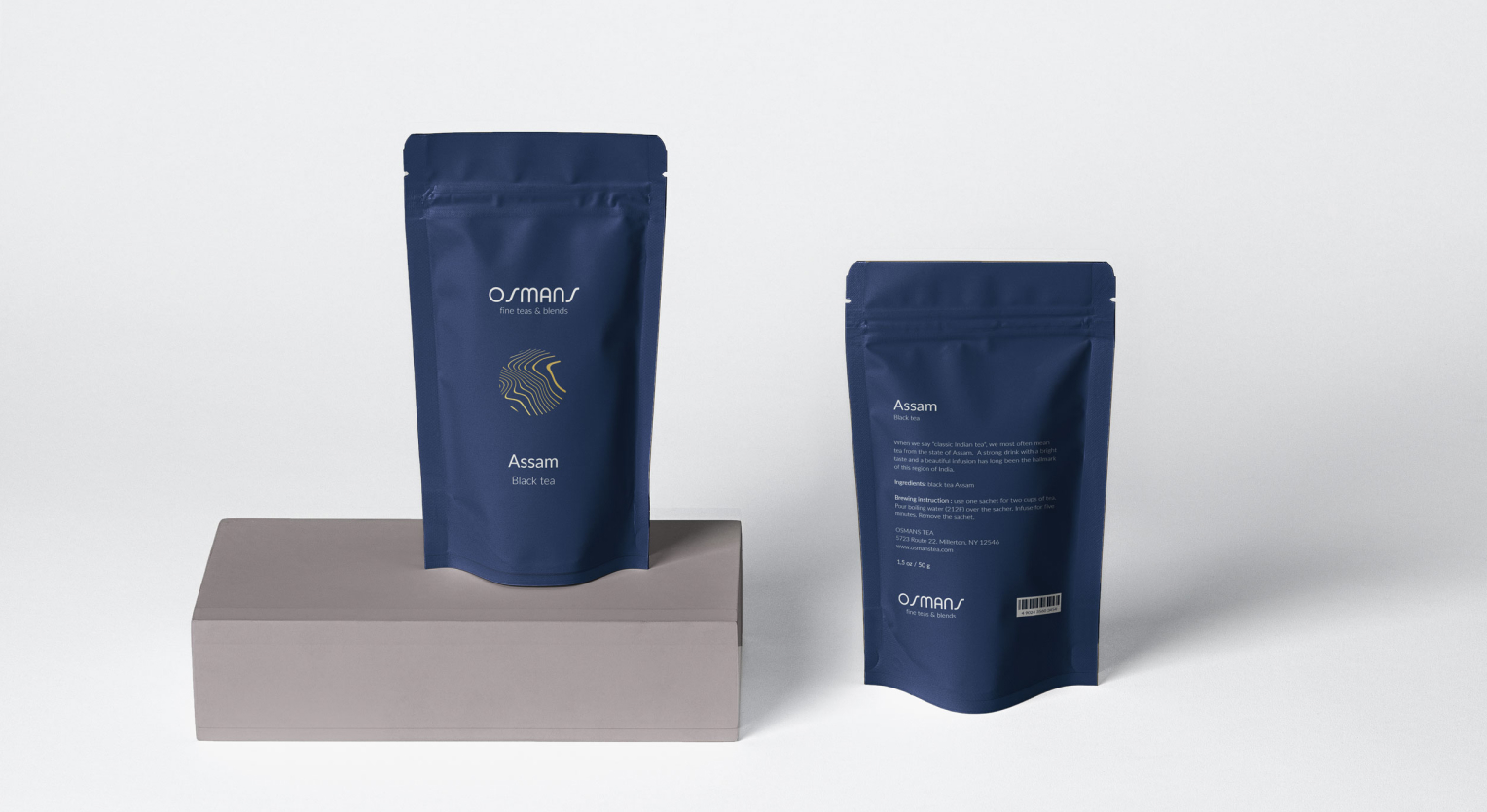 Osmans tea — Изображение №7 — Брендинг, Графика на Dprofile