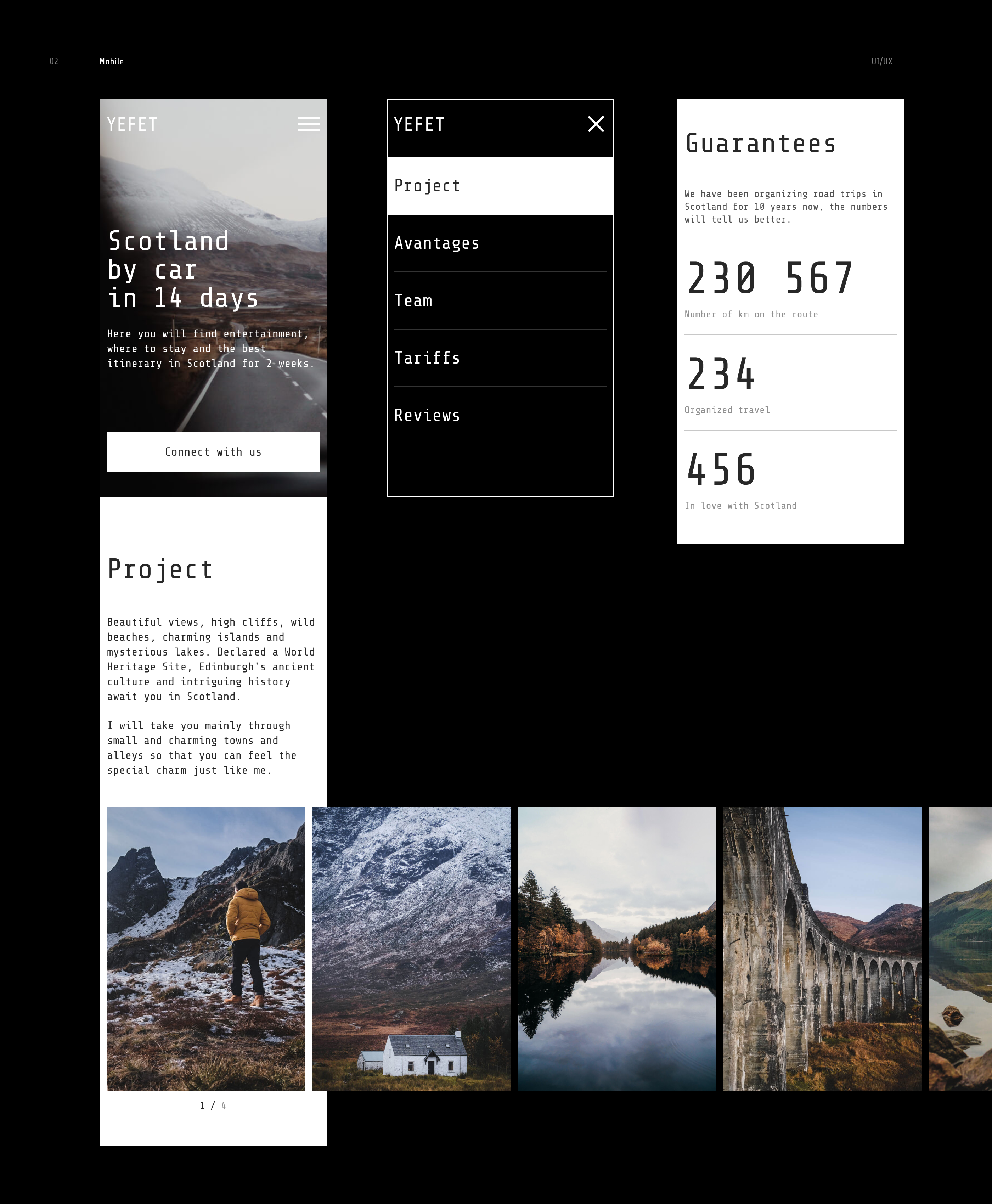 Landing | UI/UX — Изображение №3 — Интерфейсы на Dprofile