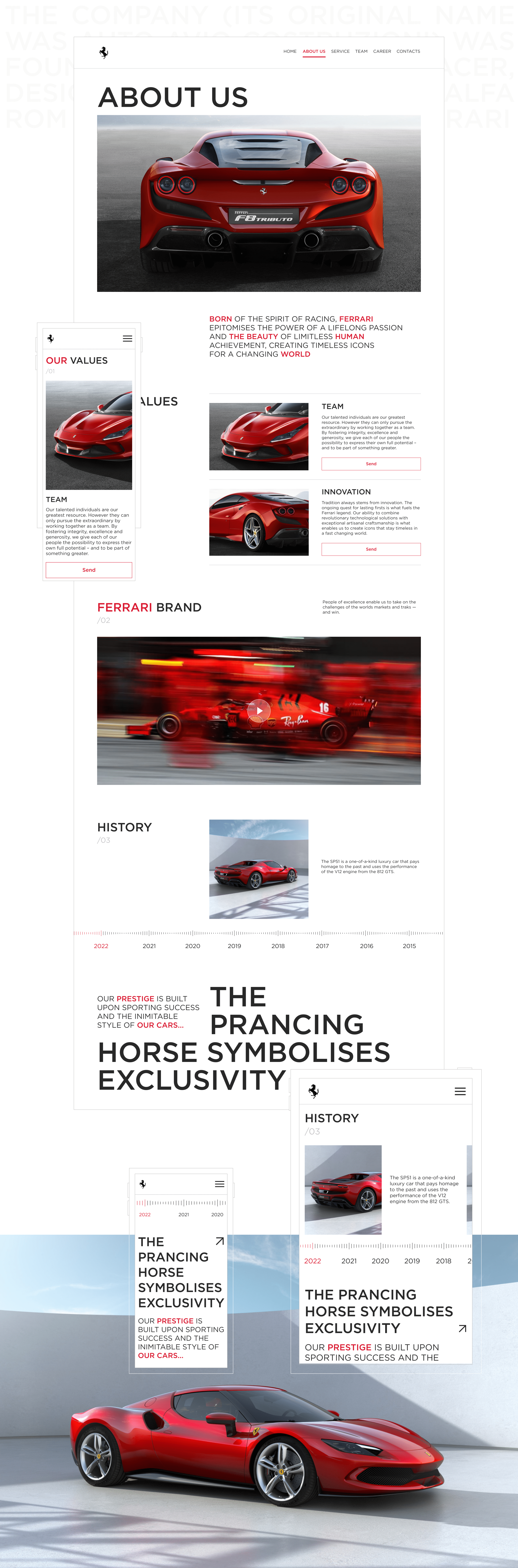 Corporate Website | Concept — Изображение №9 — Интерфейсы на Dprofile