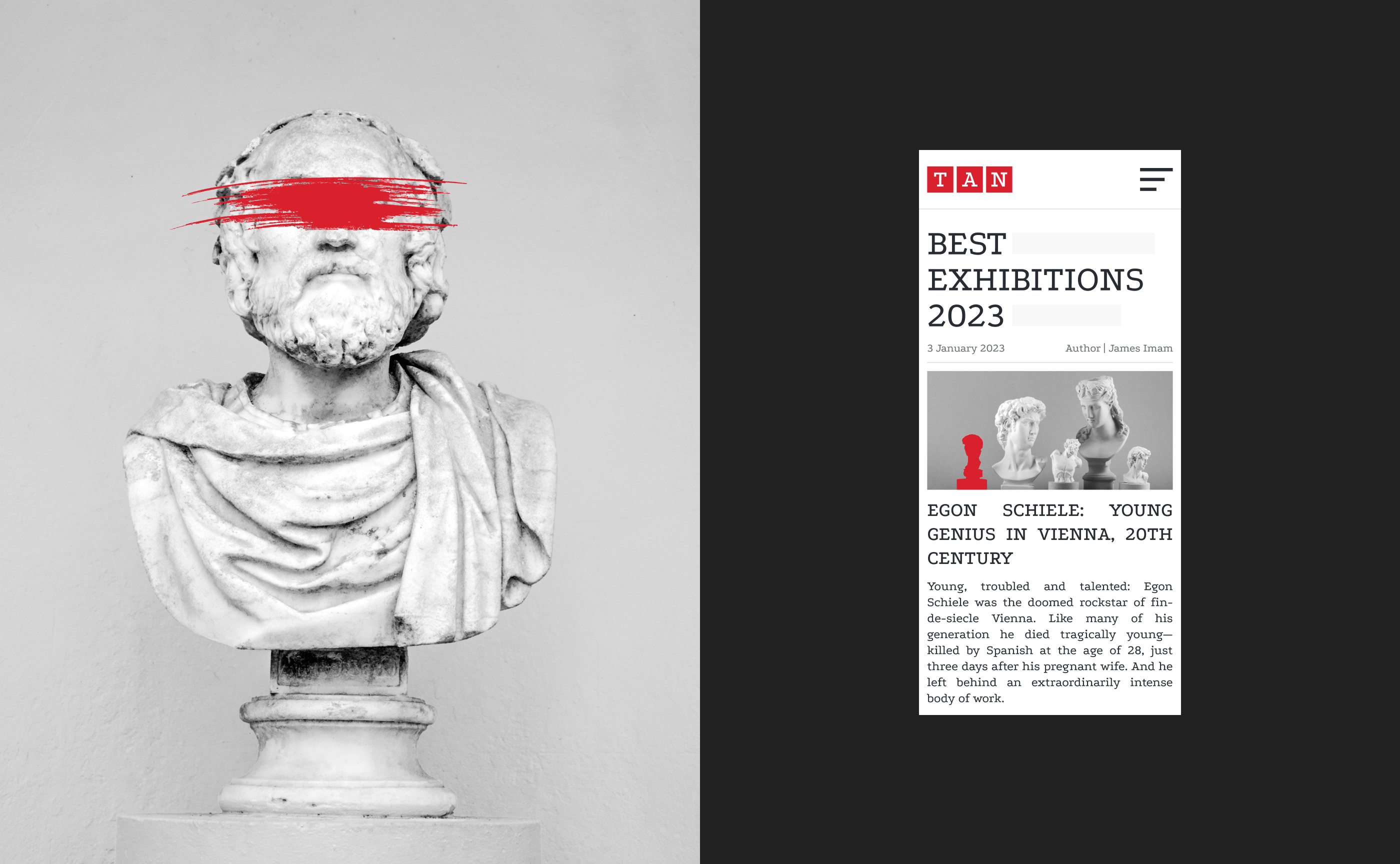 News site | The Art Newspaper — Изображение №4 — Интерфейсы на Dprofile