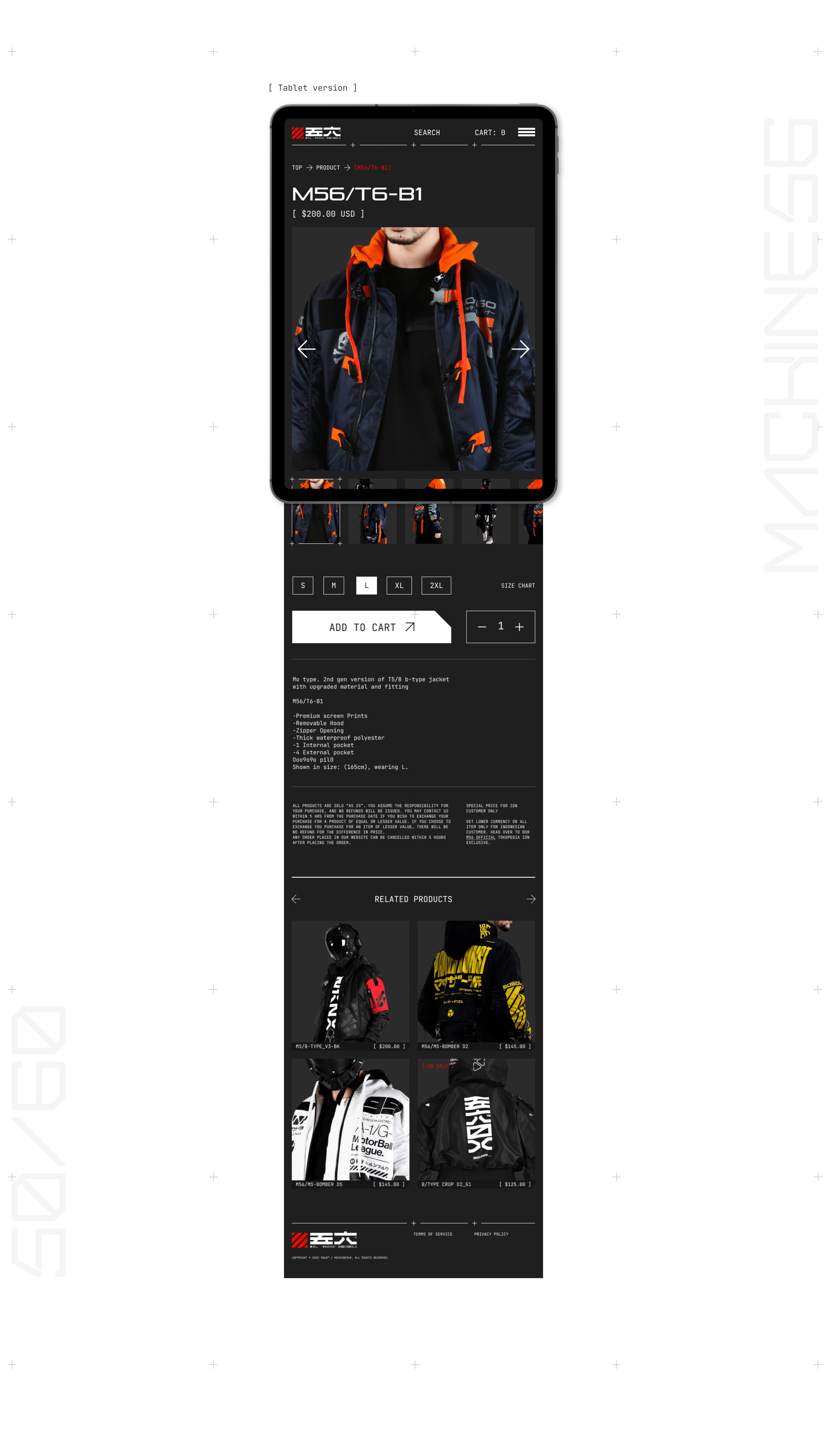 Machine56 | E-commerce Redesign — Изображение №10 — Интерфейсы на Dprofile