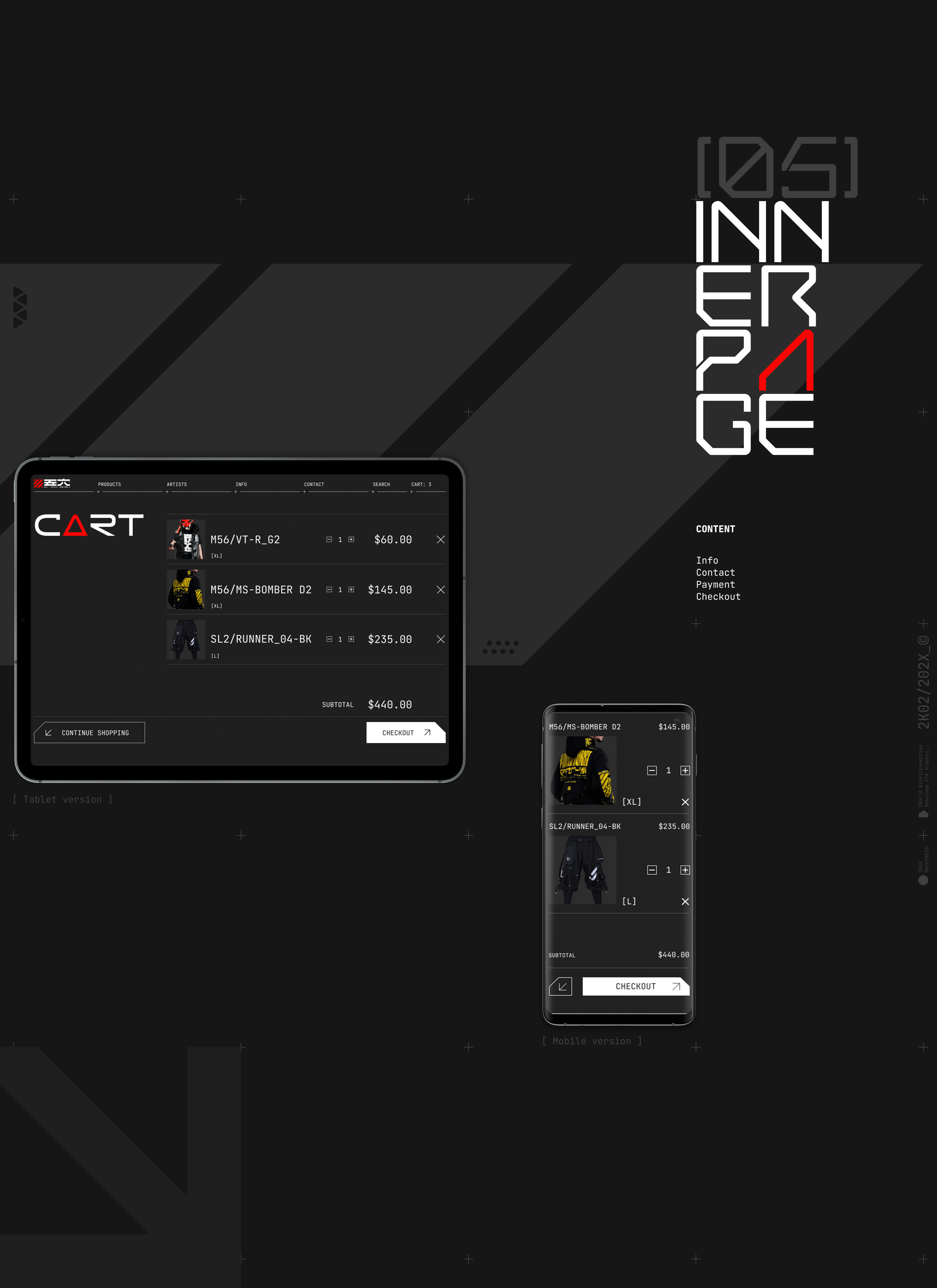 Machine56 | E-commerce Redesign — Изображение №11 — Интерфейсы на Dprofile