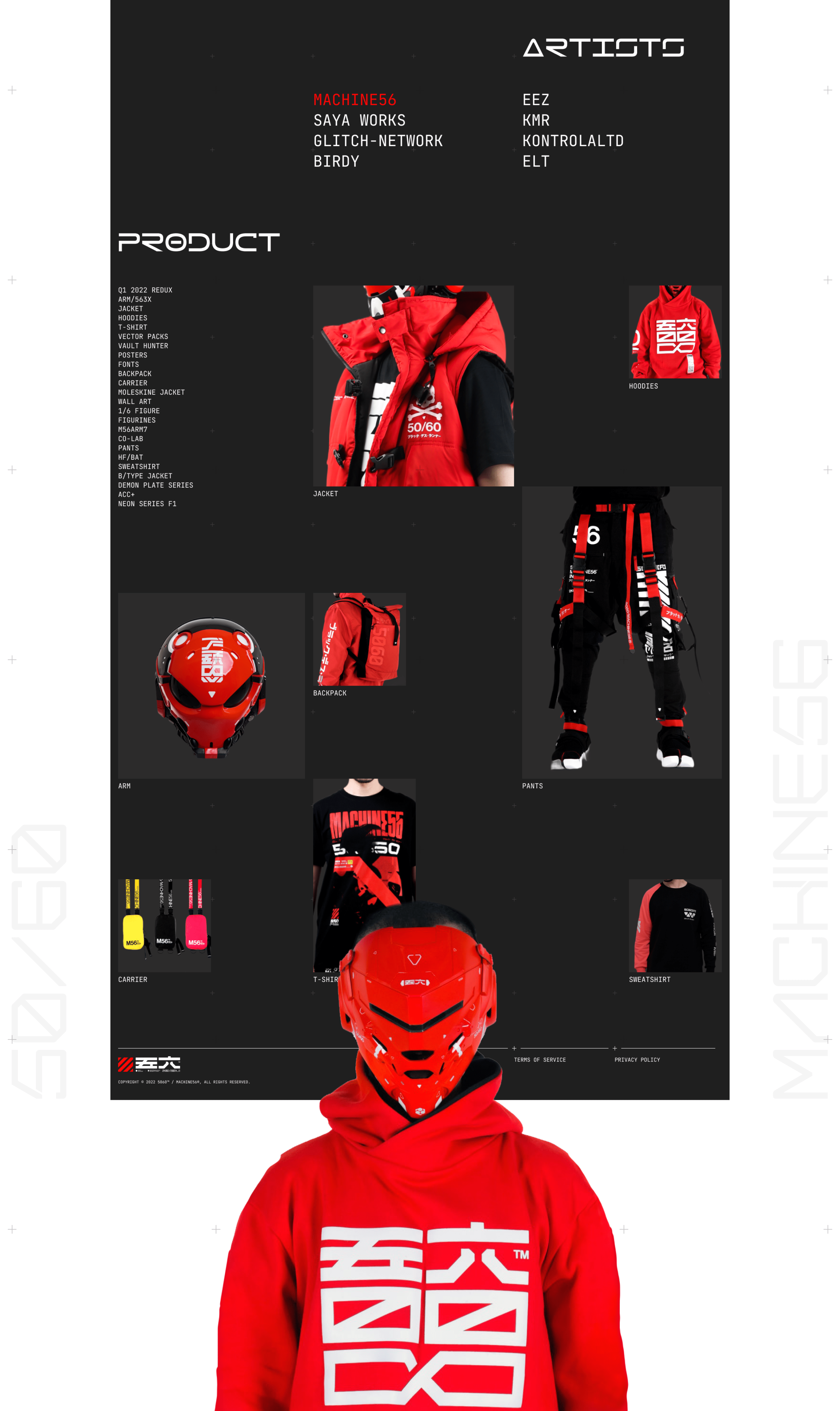 Machine56 | E-commerce Redesign — Изображение №4 — Интерфейсы на Dprofile