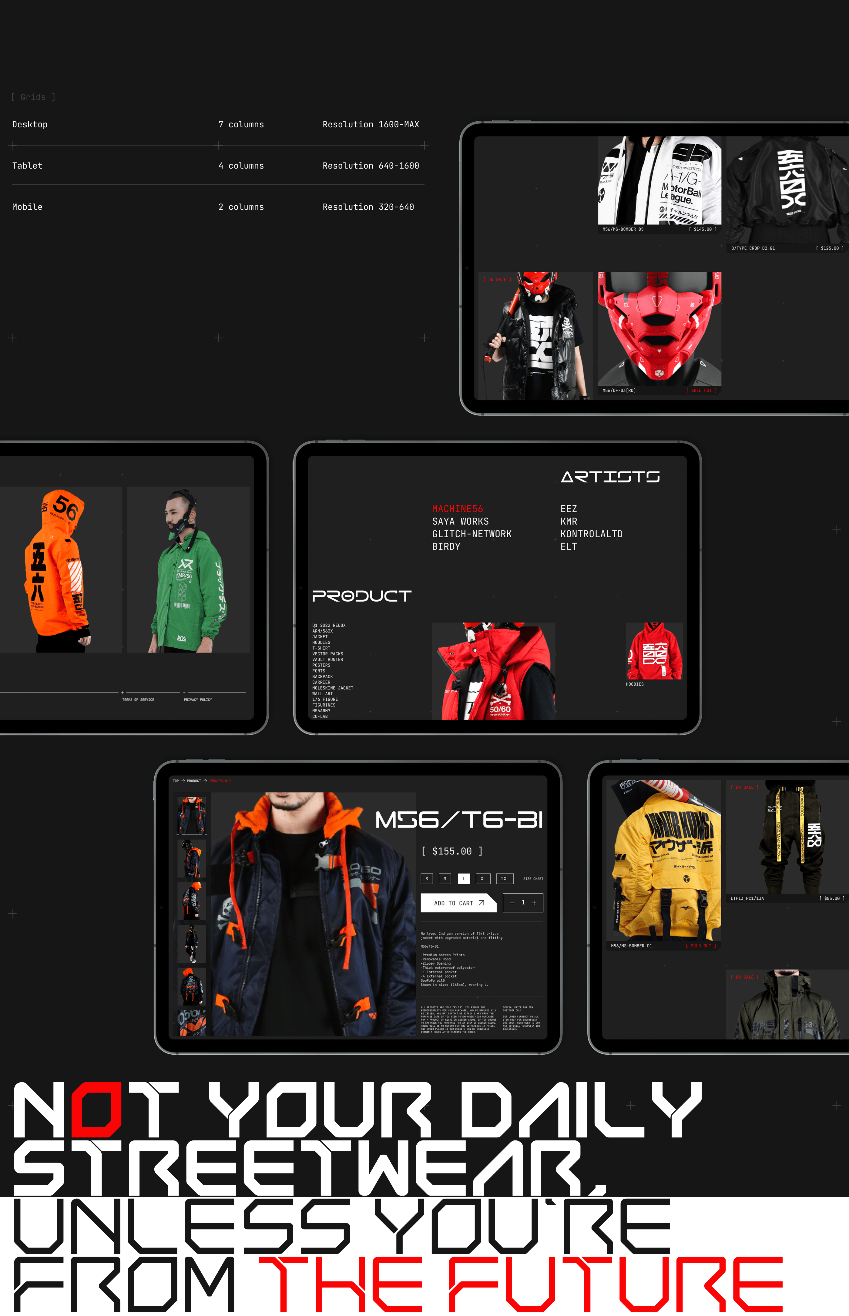 Machine56 | E-commerce Redesign — Изображение №13 — Интерфейсы на Dprofile