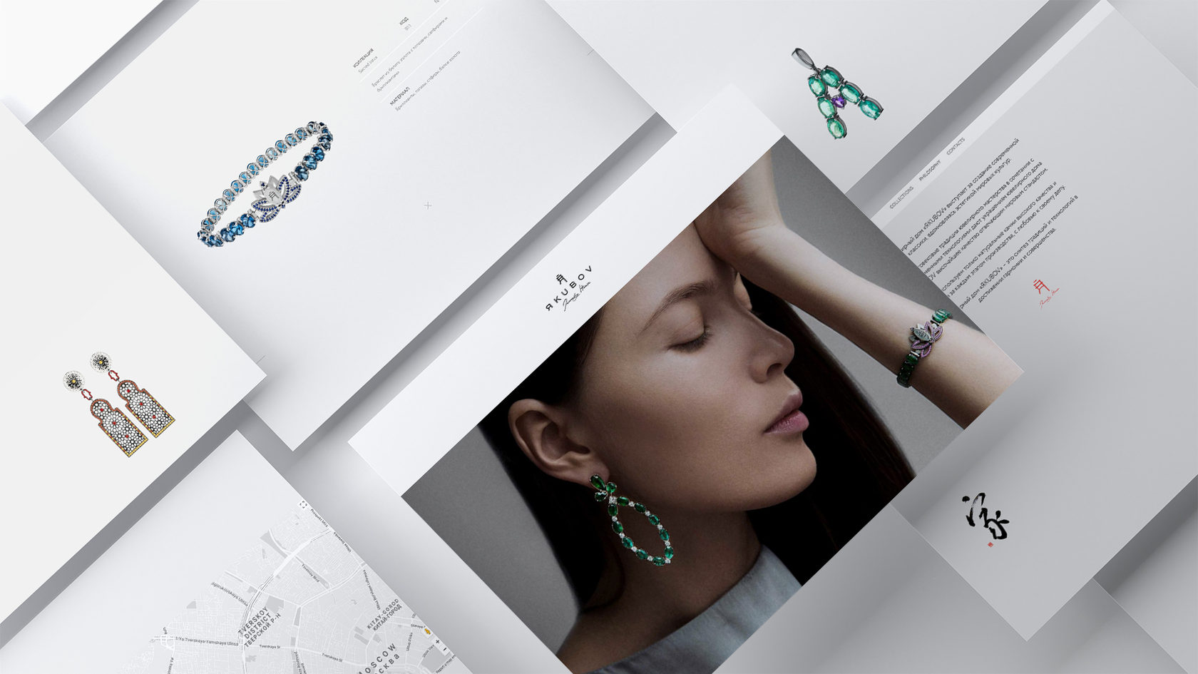 ЯKUBOV JEWELRY — Изображение №1 — Интерфейсы, Брендинг на Dprofile