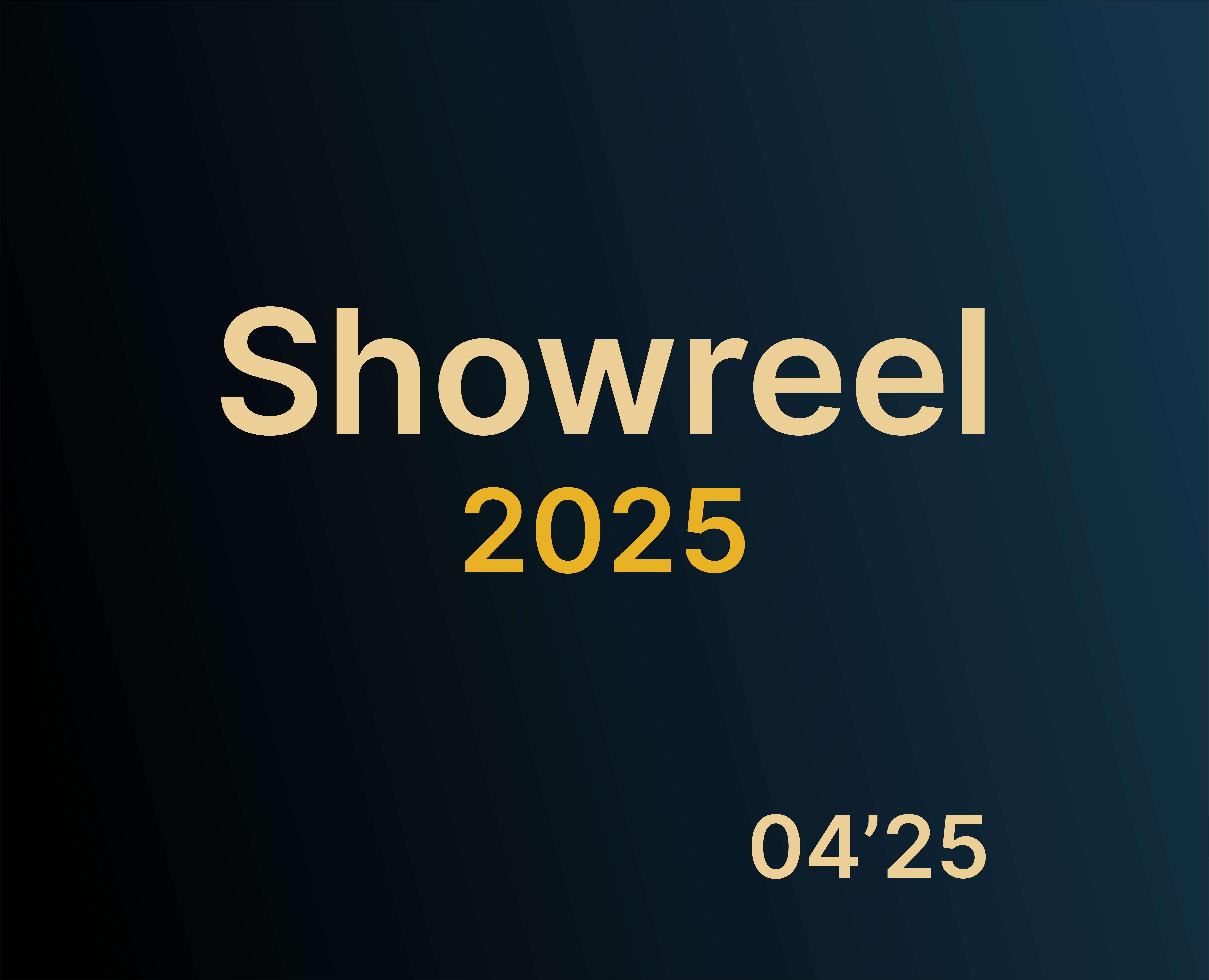 Showreel 2025. Motion Design на Dprofile