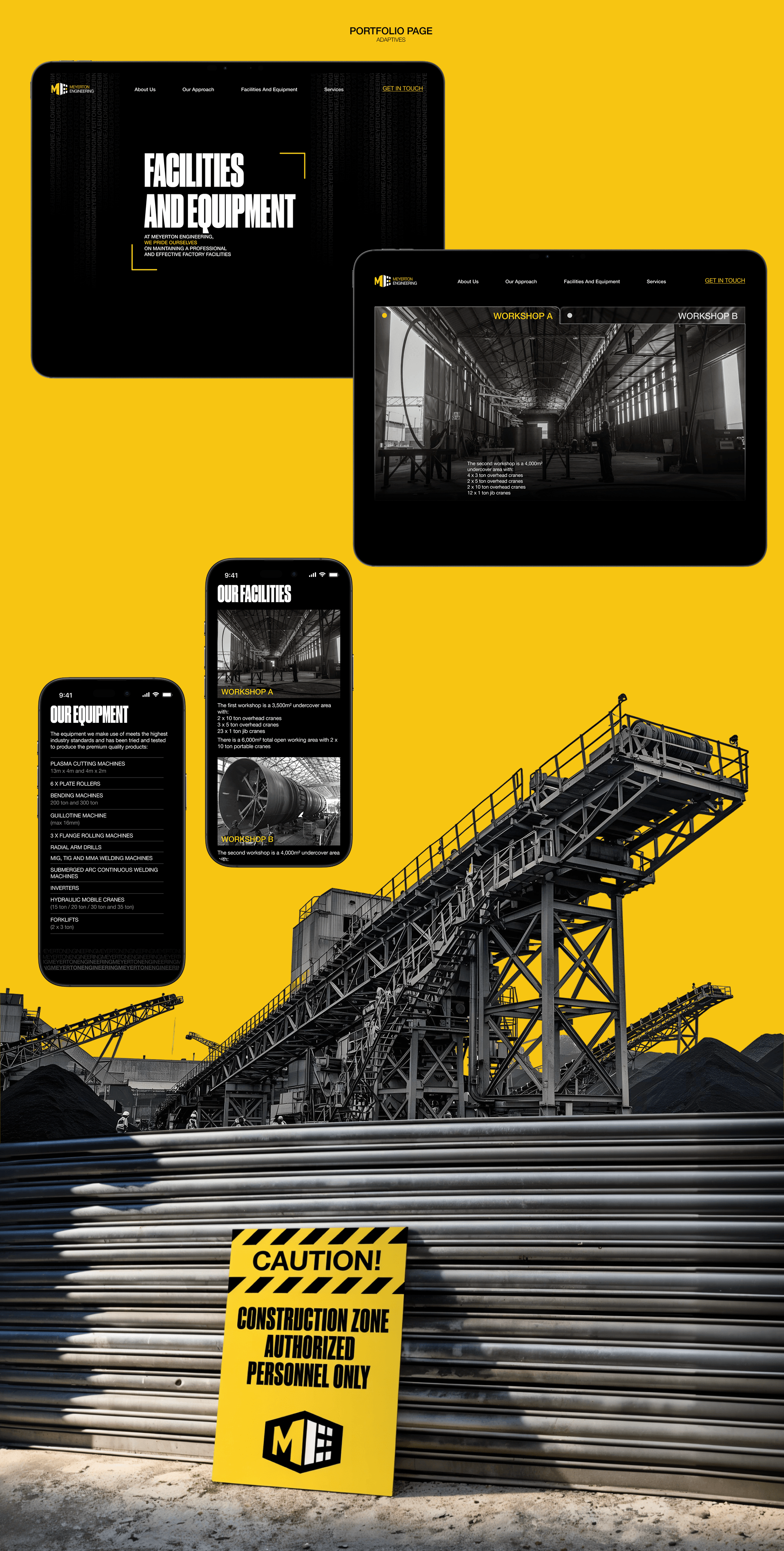 MEYERTON ENGINEERING | corporate website — Изображение №5 — Интерфейсы на Dprofile