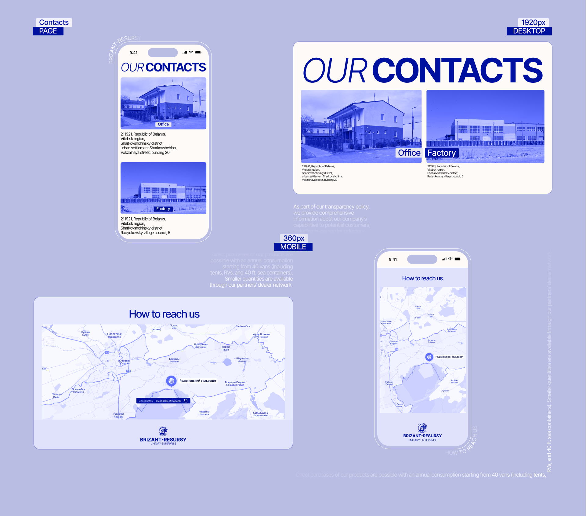 BRIZANT RESURSY corporate site — Изображение №8 — Интерфейсы на Dprofile