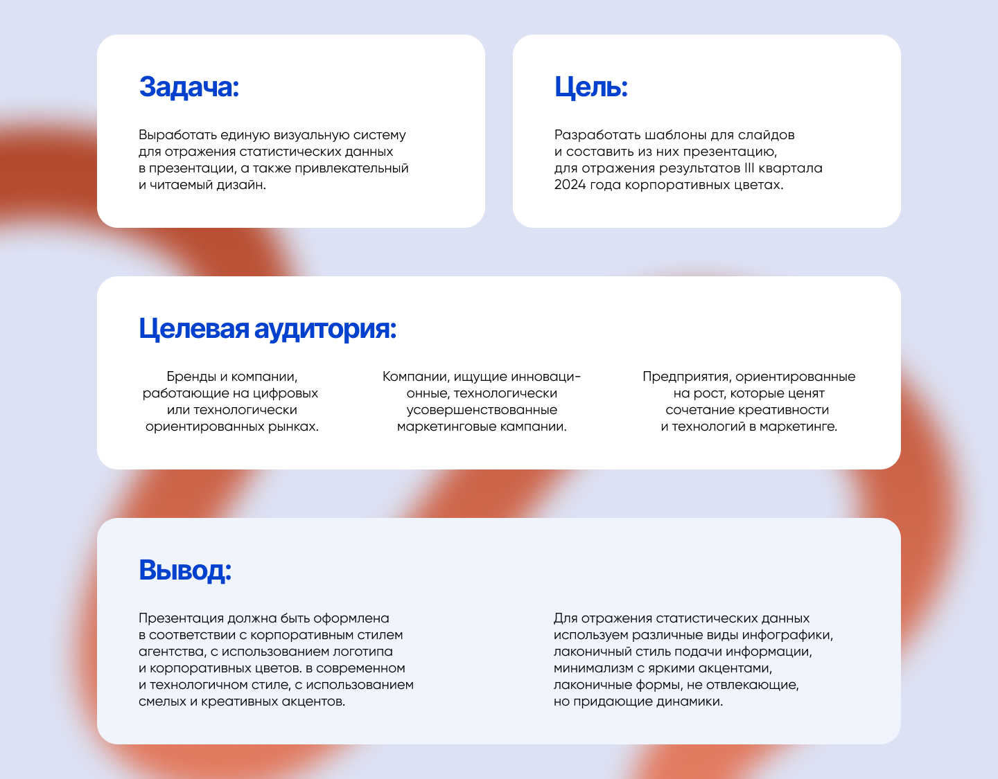 Презентация квартального отчета маркетингового агентства — Изображение №2 — Маркетинг на Dprofile