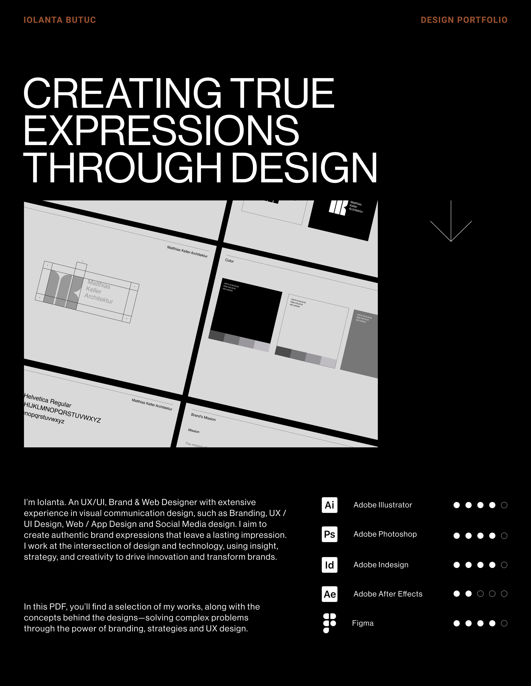 UX/UI PORTFOLIO | 2025 — Изображение №1 — Интерфейсы, Брендинг на Dprofile