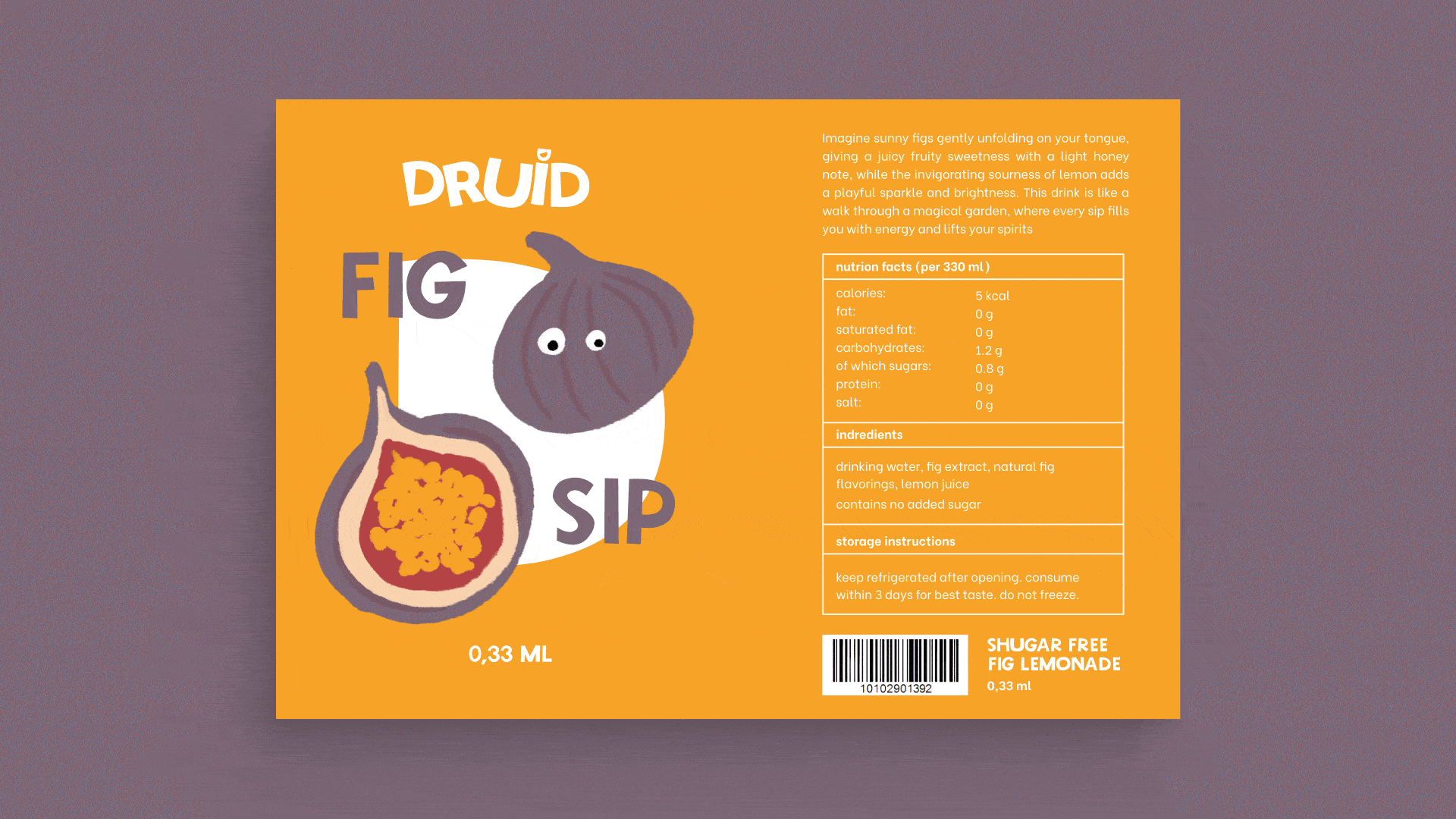 Лимонады «Druid» — Изображение №7 — Брендинг, Иллюстрация на Dprofile