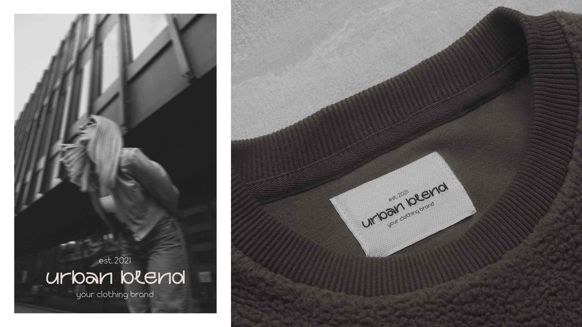 Urban Blend | Фирменный стиль для бренда одежды — Изображение №9 — Брендинг на Dprofile
