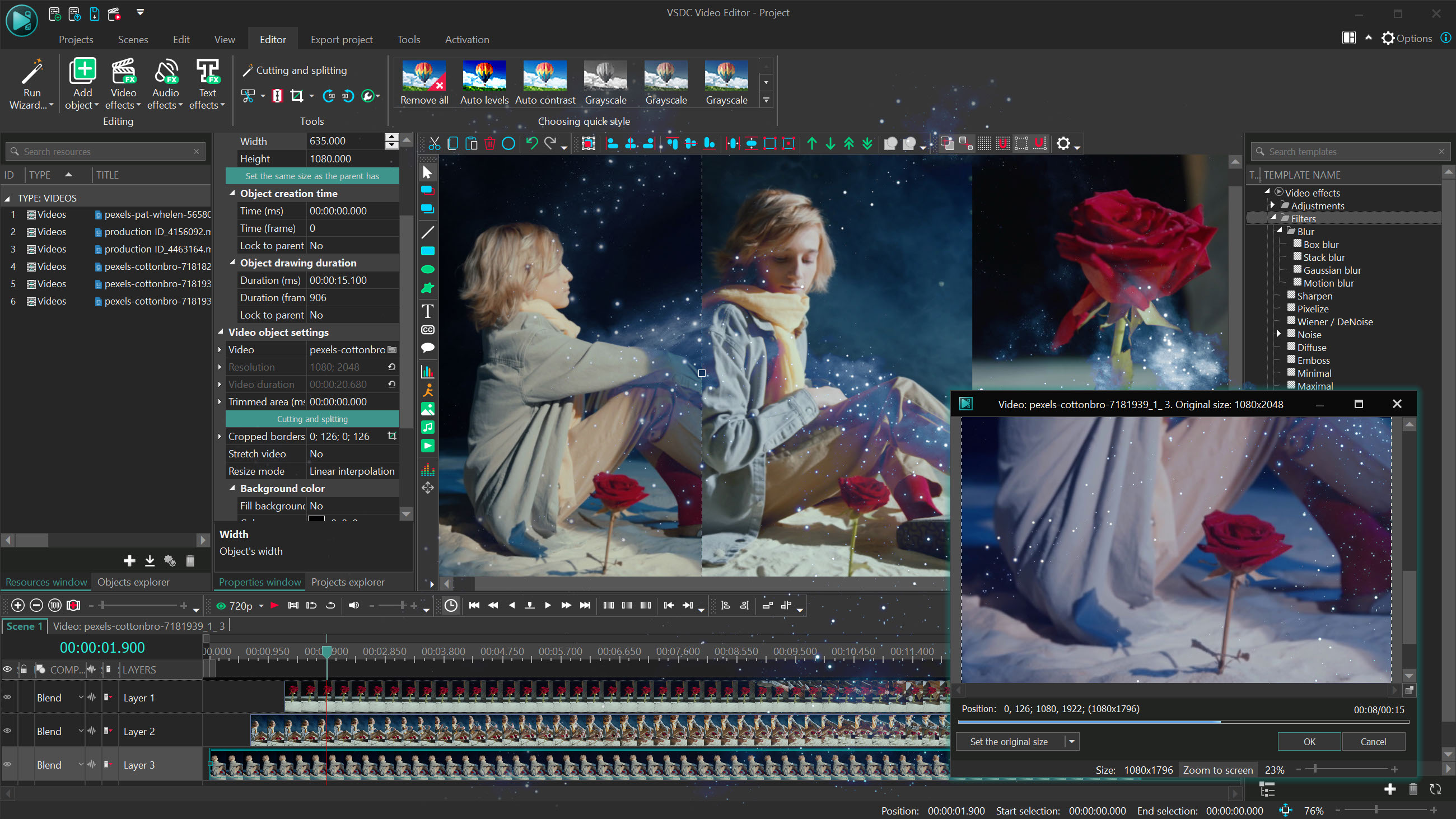 «VSDC» UI/UX & Rebranding in 2016-2022 — Изображение №19 — Интерфейсы, Брендинг на Dprofile