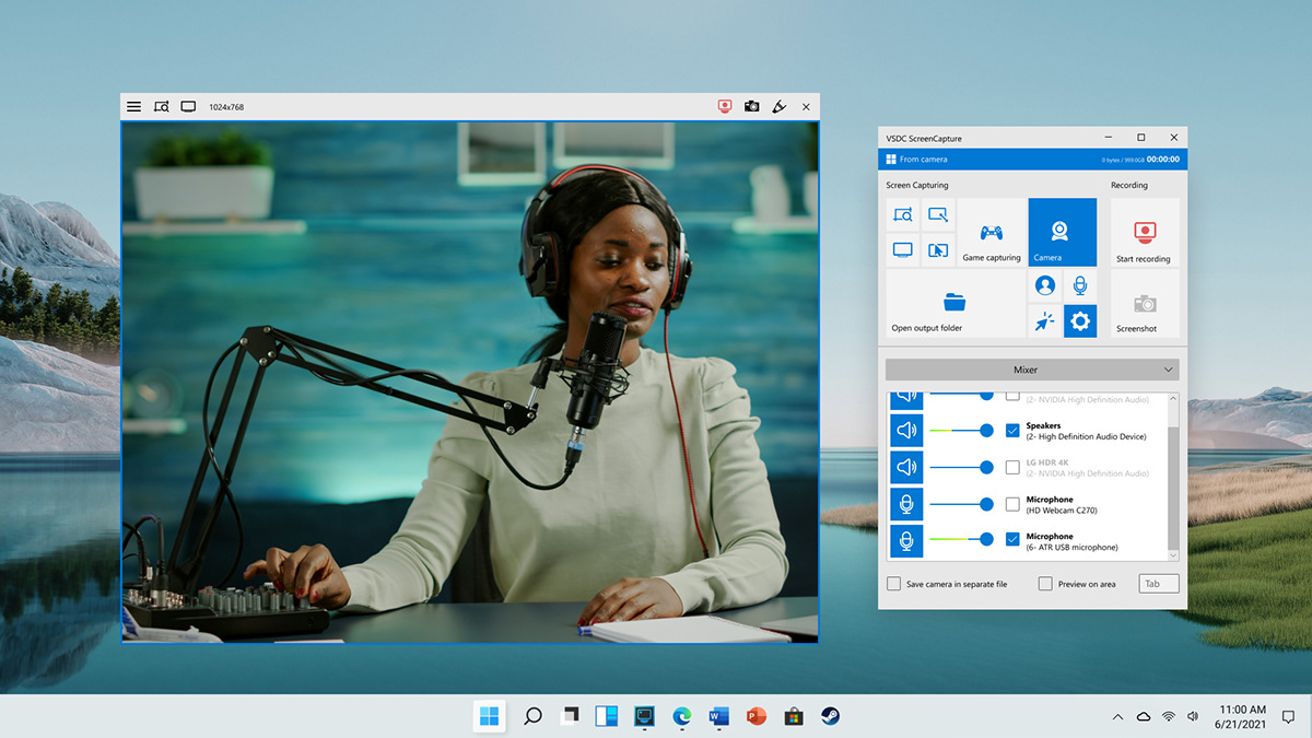 «VSDC Free Screen Recorder» UI, Web & Video, 2021 — Изображение №10 — Интерфейсы на Dprofile
