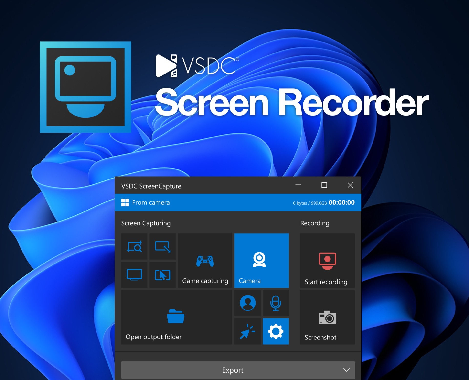«VSDC Free Screen Recorder» UI, Web & Video, 2021 — Интерфейсы на Dprofile