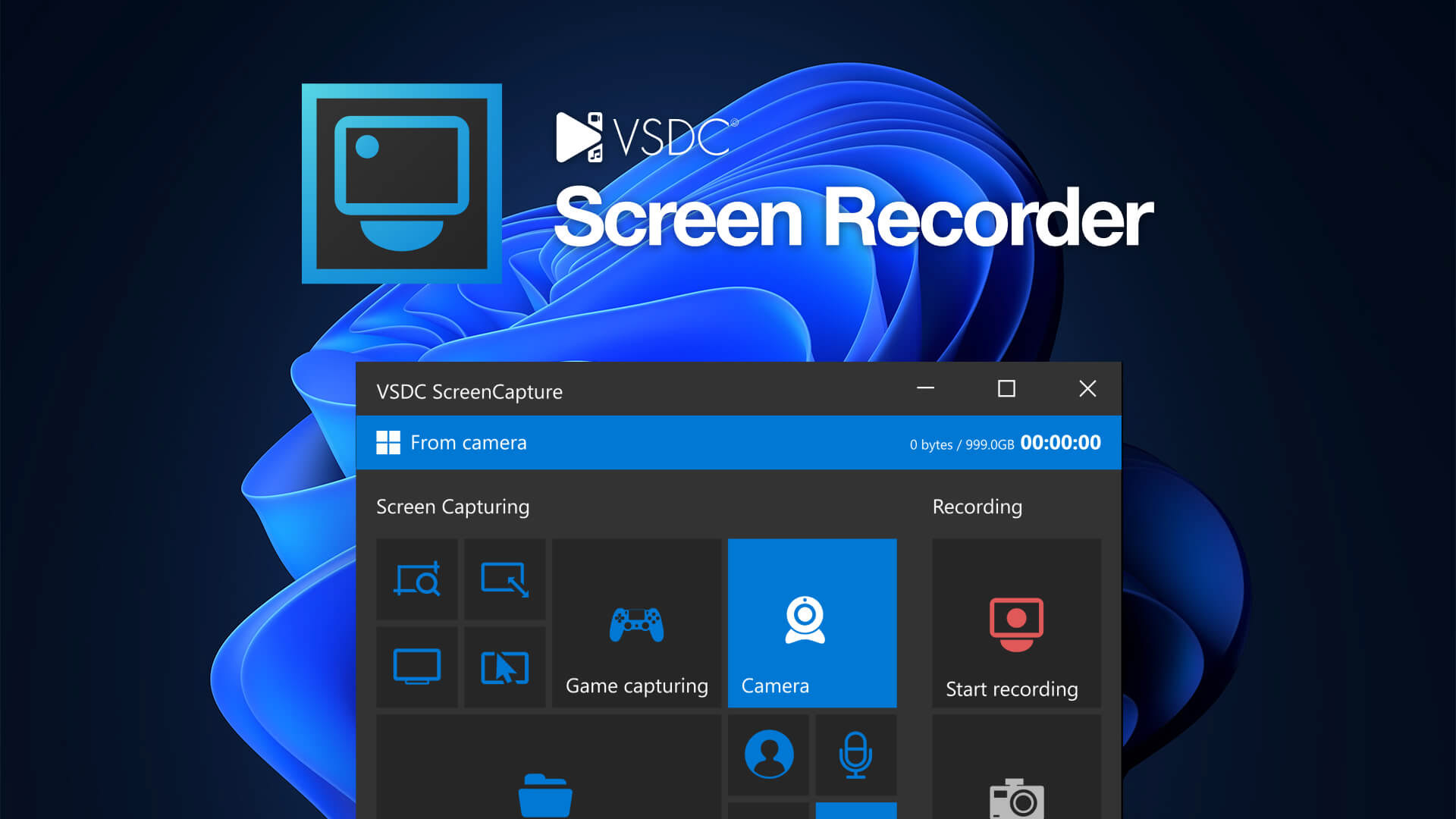 «VSDC Free Screen Recorder» UI, Web & Video, 2021 — Изображение №1 — Интерфейсы на Dprofile