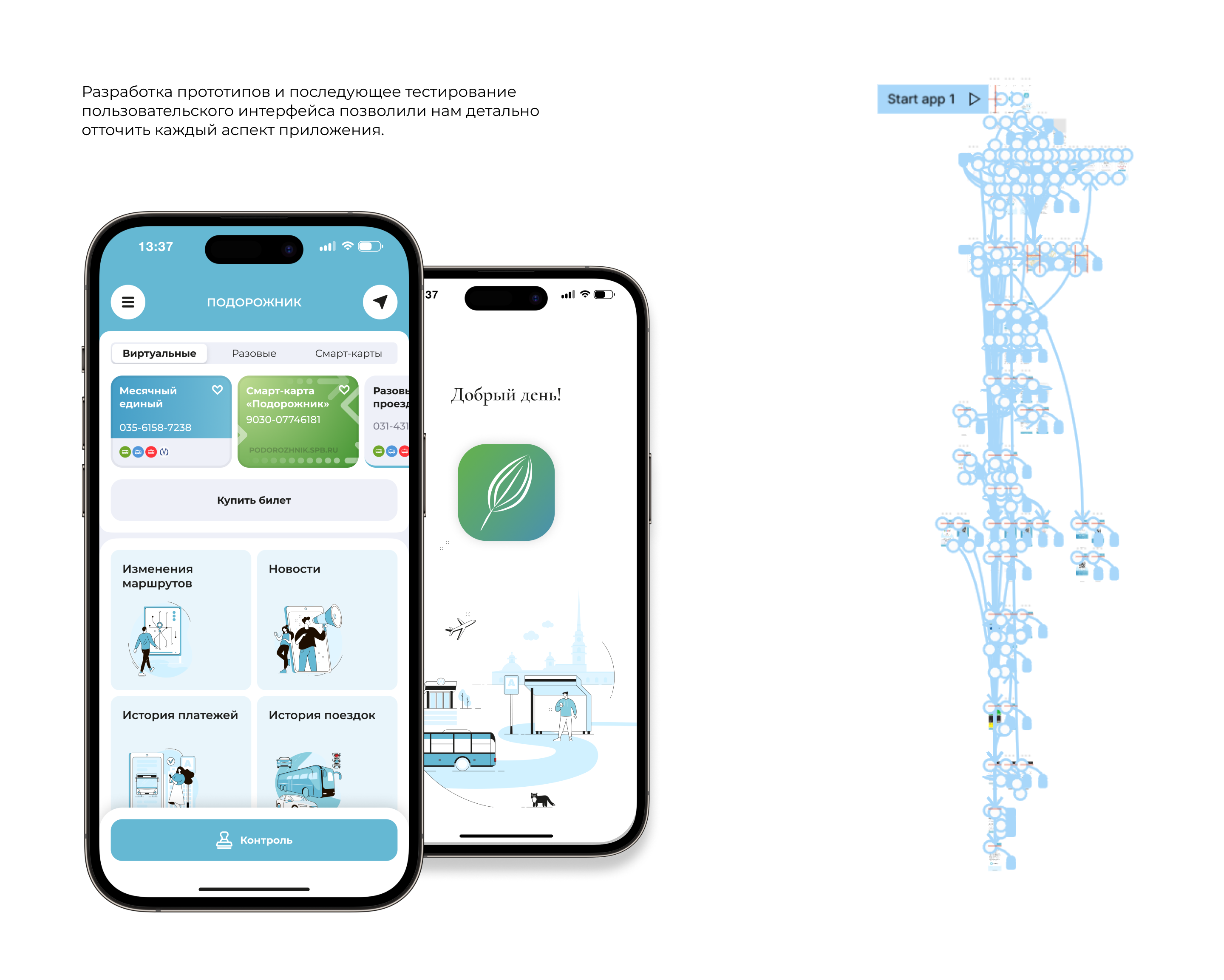 Mobile app «Подорожник», 2023 — Изображение №8 — Интерфейсы на Dprofile