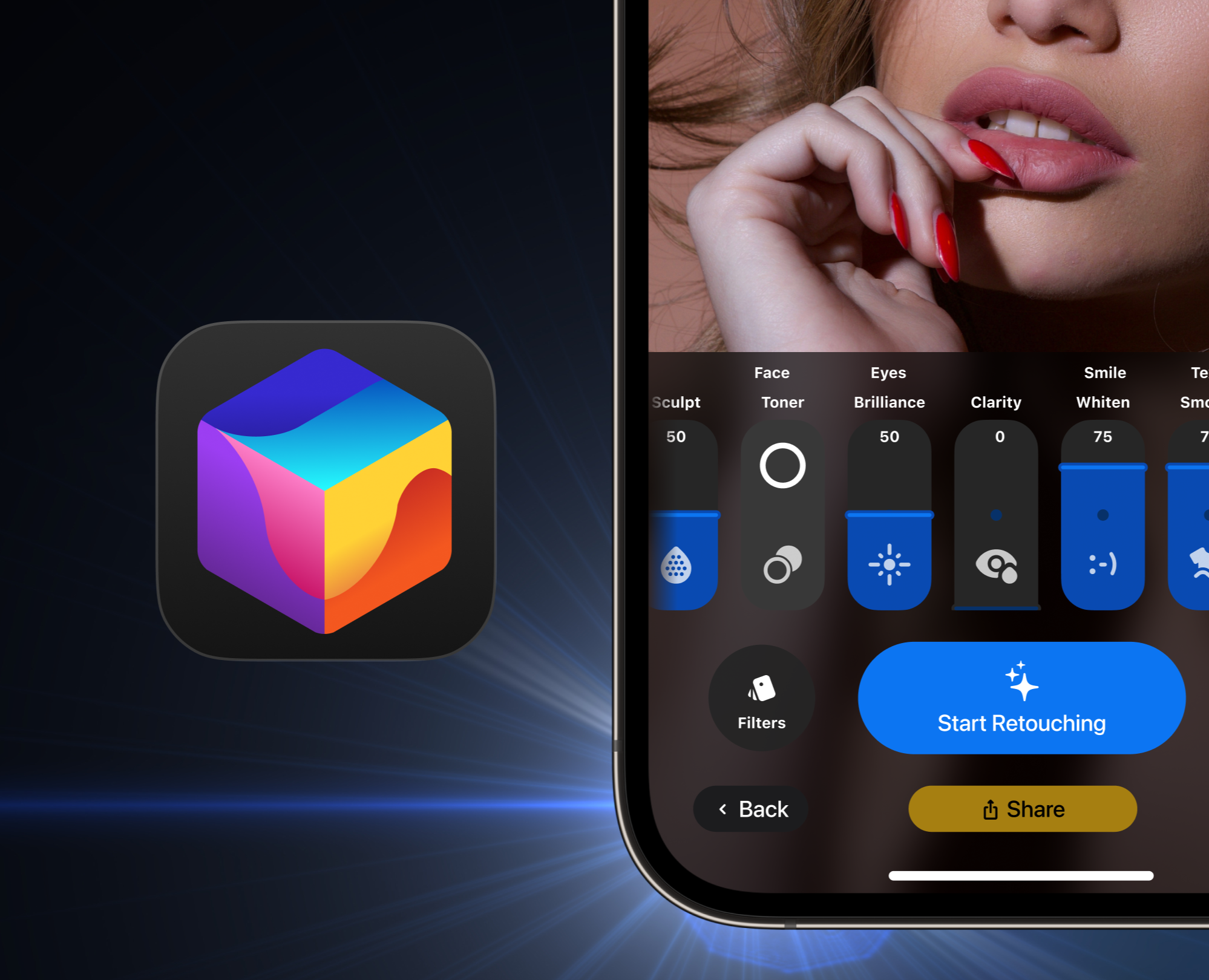 «3DLUT Mobile» App, 2025 — Интерфейсы, Брендинг на Dprofile