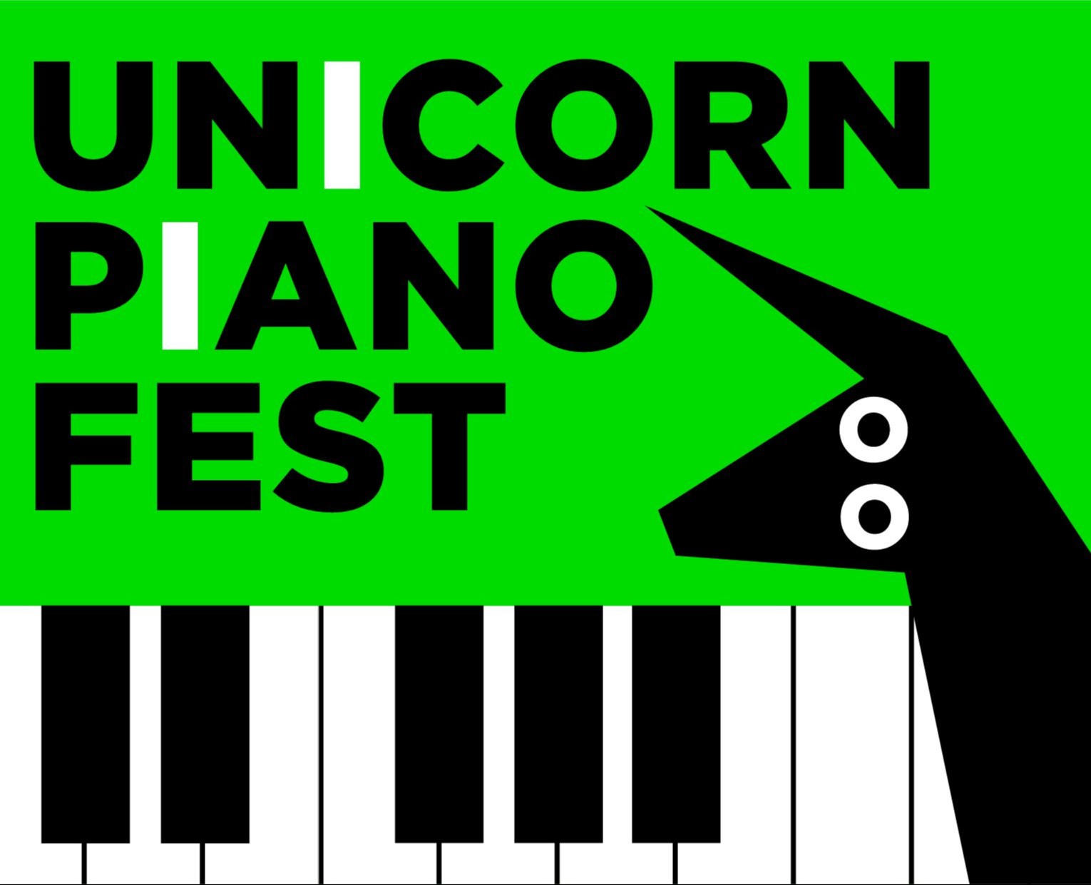 Айдентика для фестиваля Unicorn Piano Fest — Брендинг, Графика на Dprofile