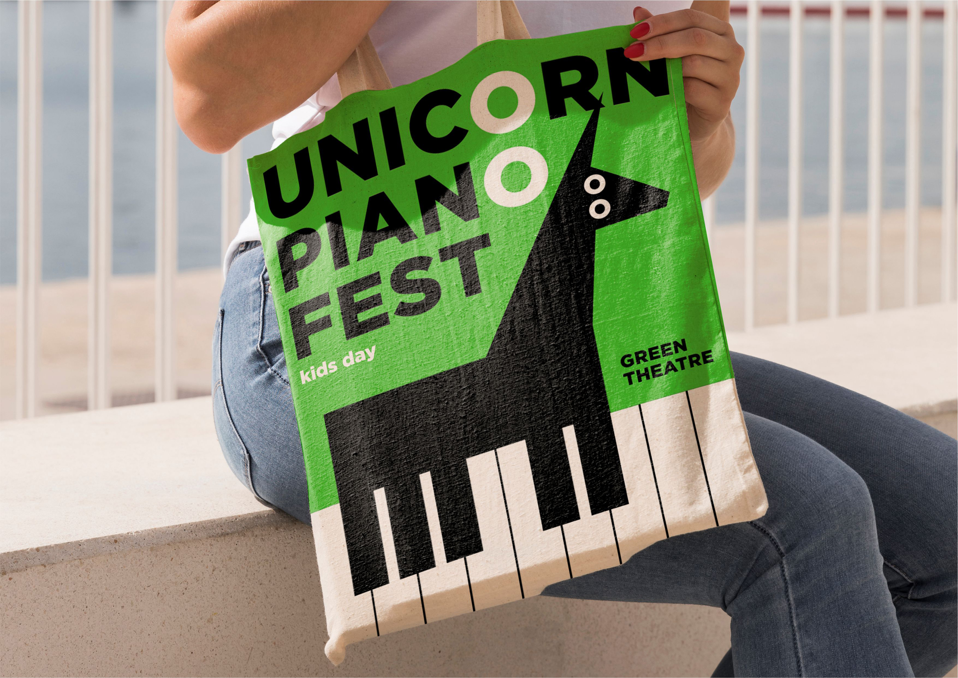 Айдентика для фестиваля Unicorn Piano Fest — Изображение №11 — Брендинг, Графика на Dprofile