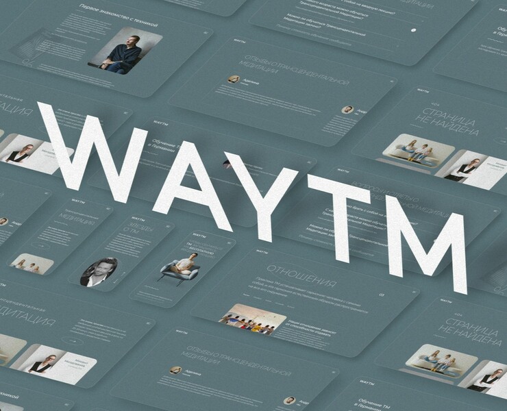 WAYTM — Website Development — Интерфейсы, Анимация на Dprofile