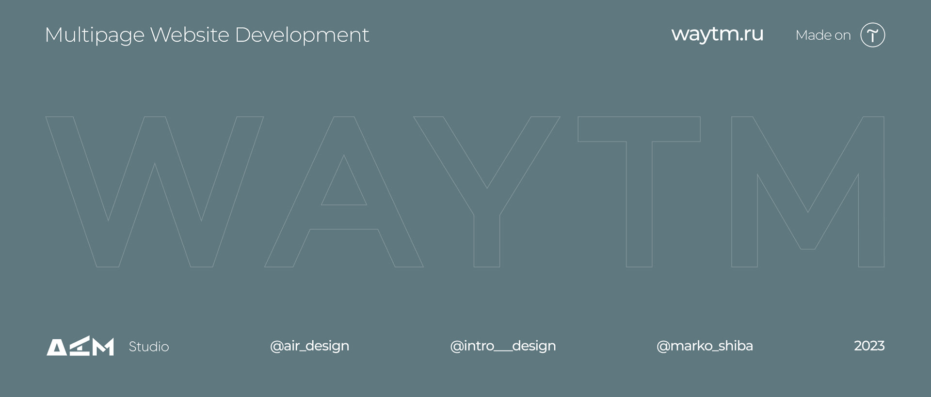 WAYTM — Website Development — Изображение №17 — Интерфейсы, Анимация на Dprofile