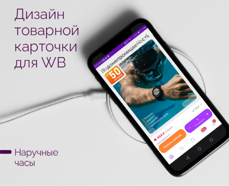 Дизайн карточки товара для маркетплейса на Dprofile