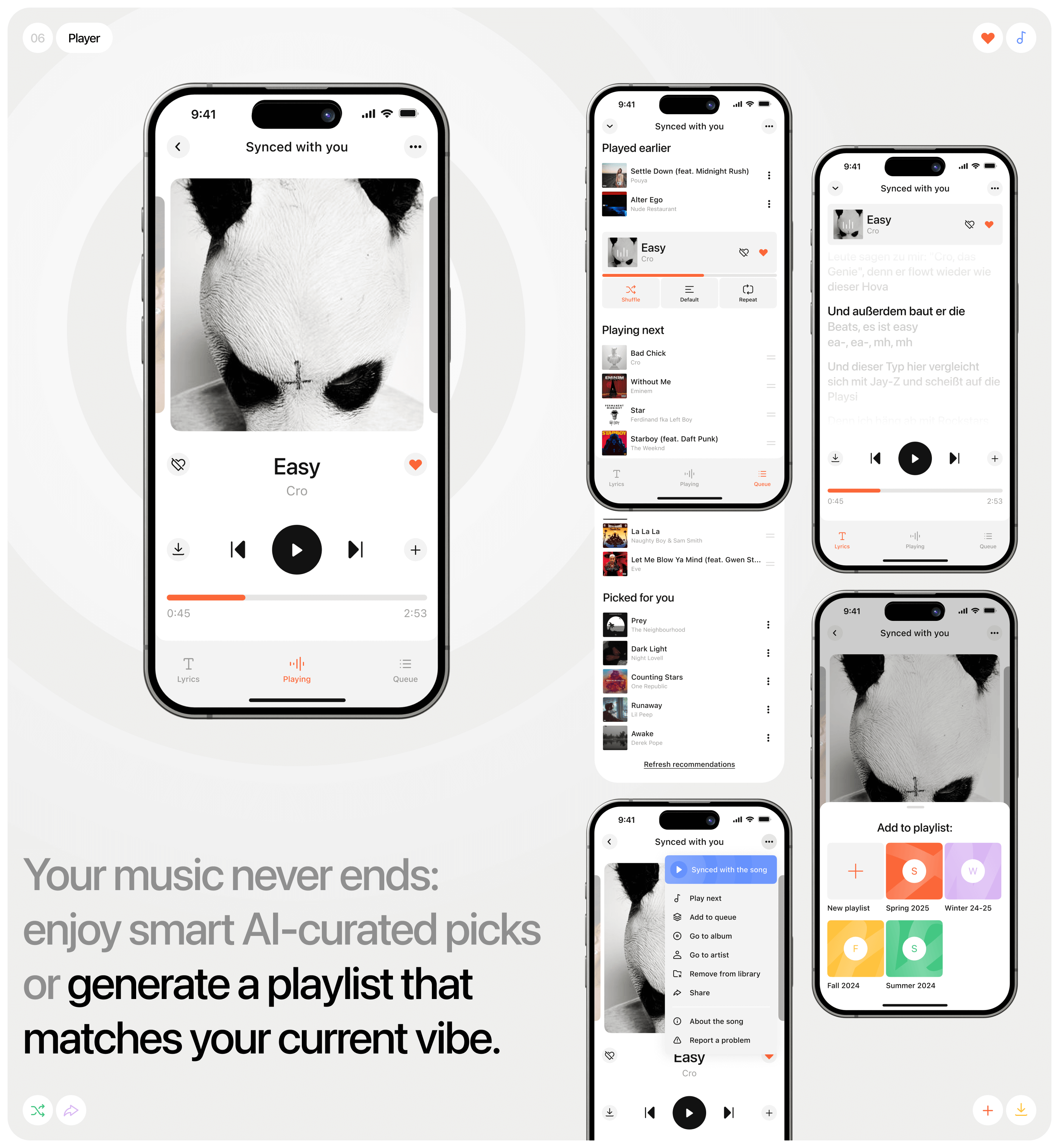 TuneTrail Music Player | Mobile App — Изображение №7 — Интерфейсы на Dprofile