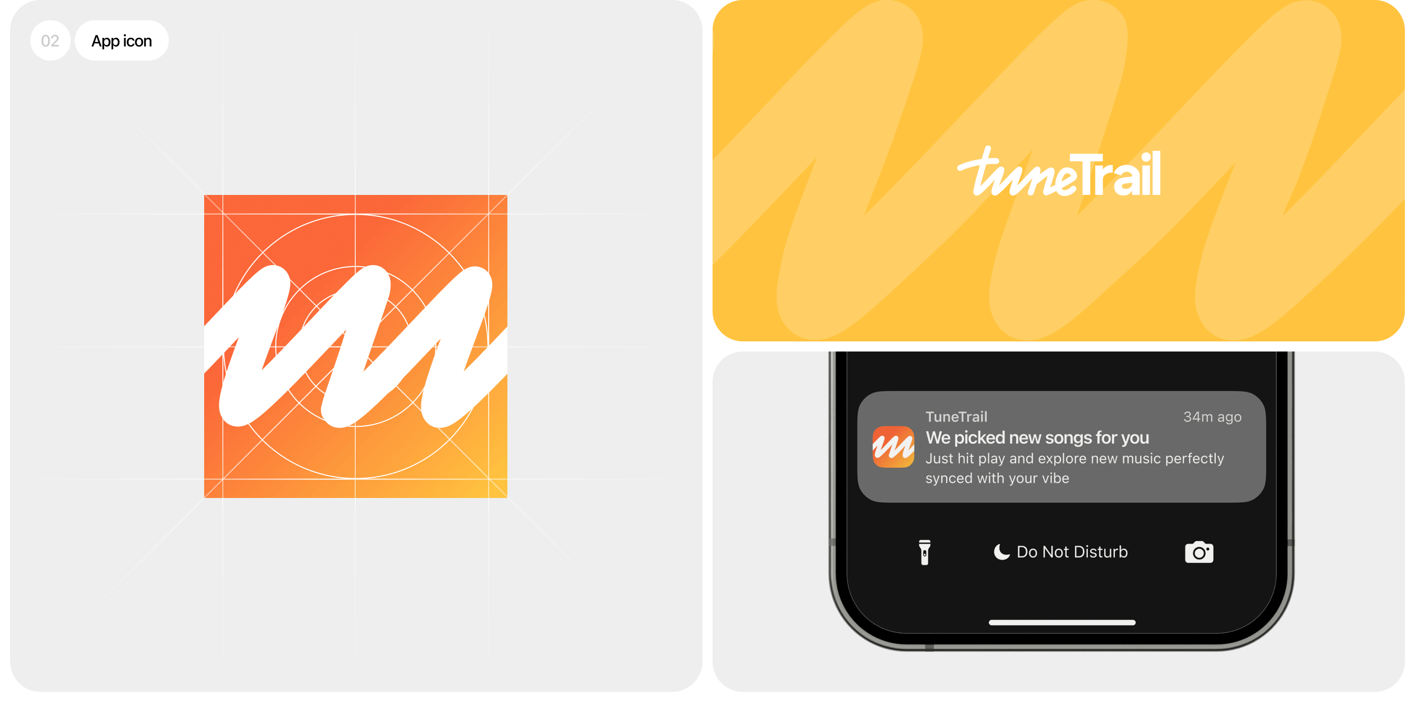 TuneTrail Music Player | Mobile App — Изображение №3 — Интерфейсы на Dprofile