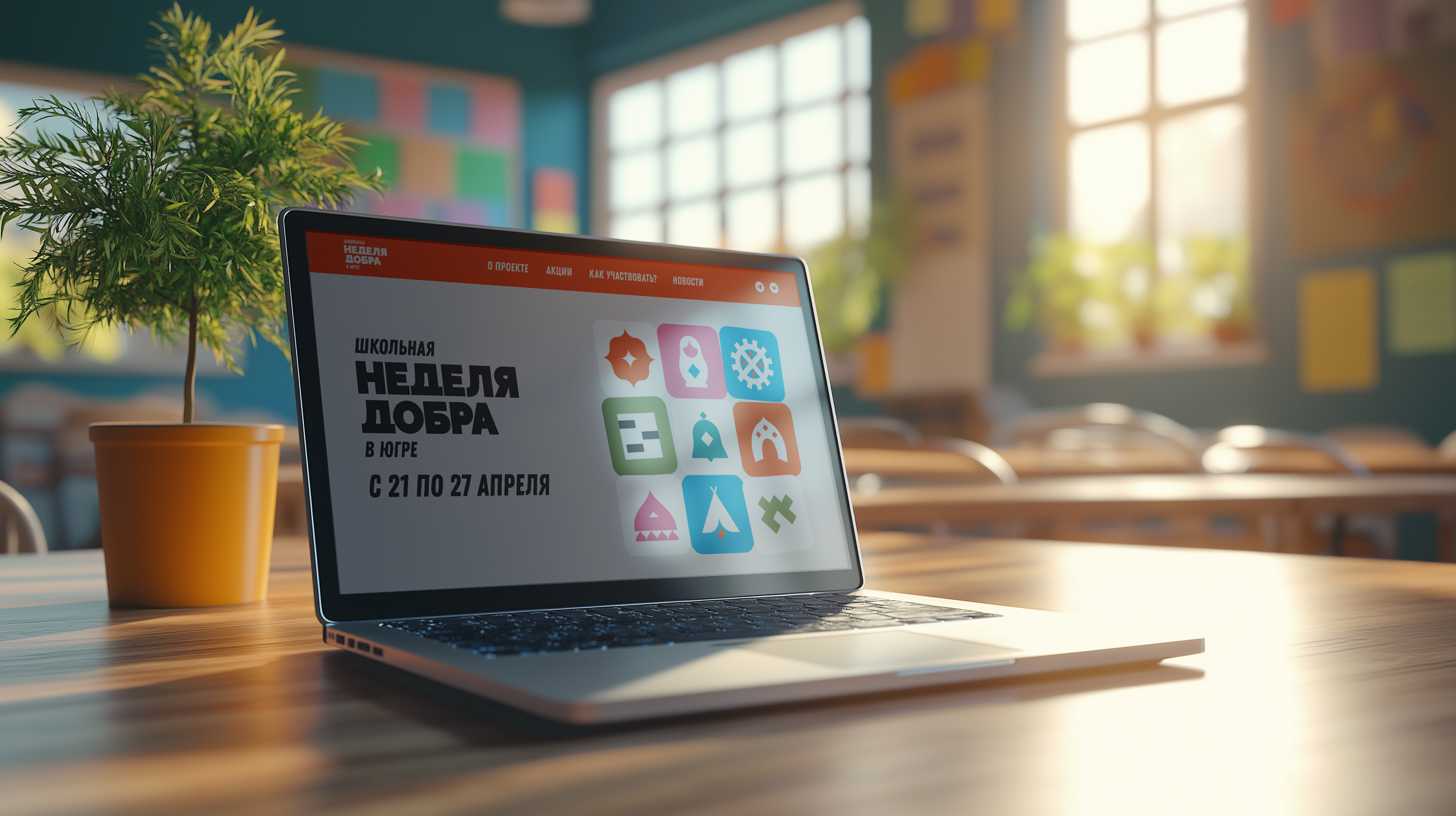 Лендинг для "Недели добра" — Изображение №1 — Интерфейсы на Dprofile