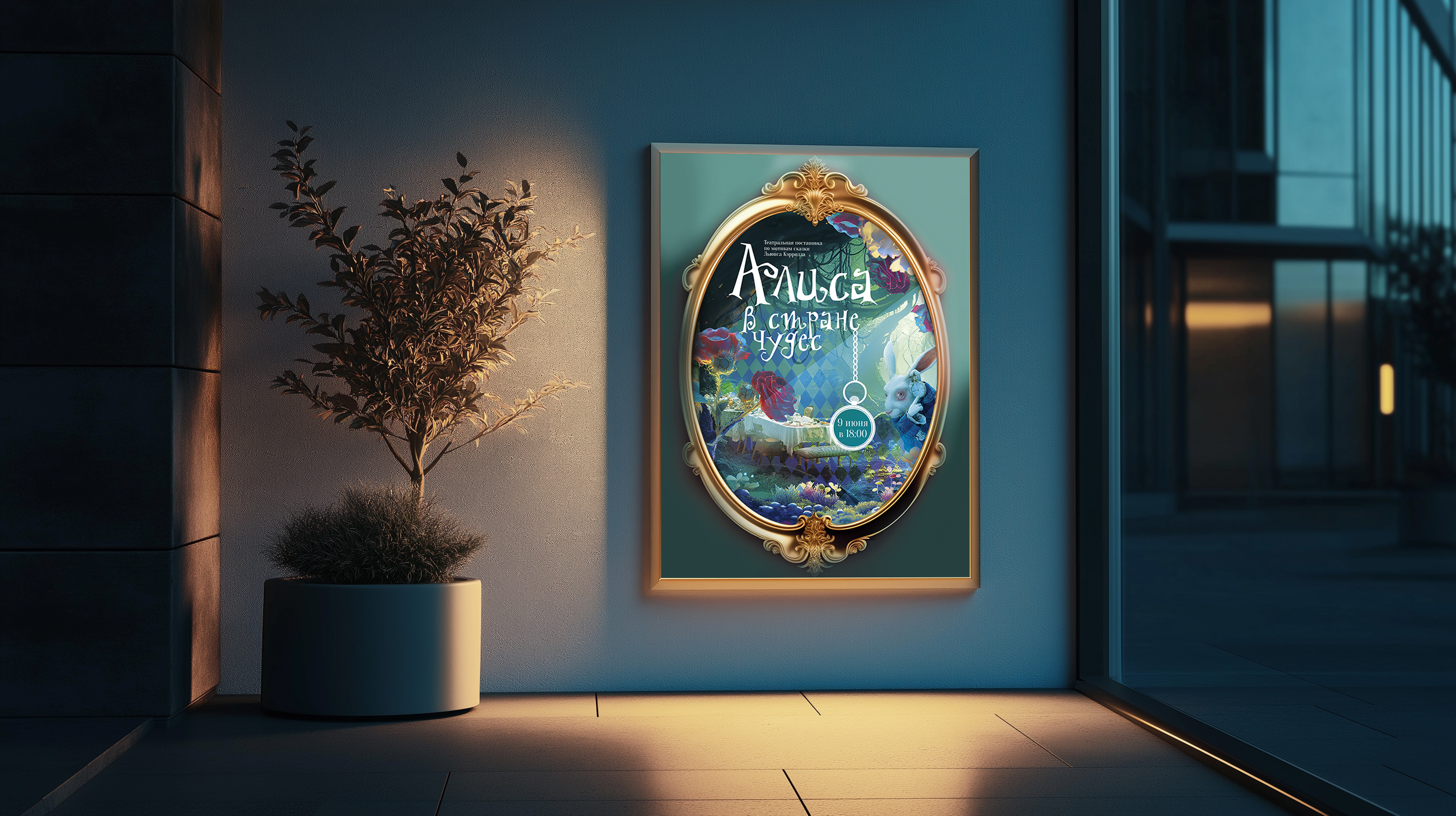 Key-visual для спектакля — Изображение №4 — Графика на Dprofile