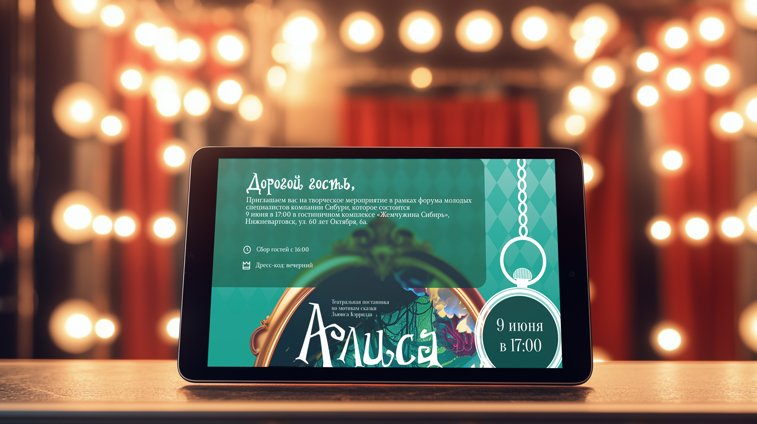 Key-visual для спектакля — Изображение №1 — Графика на Dprofile