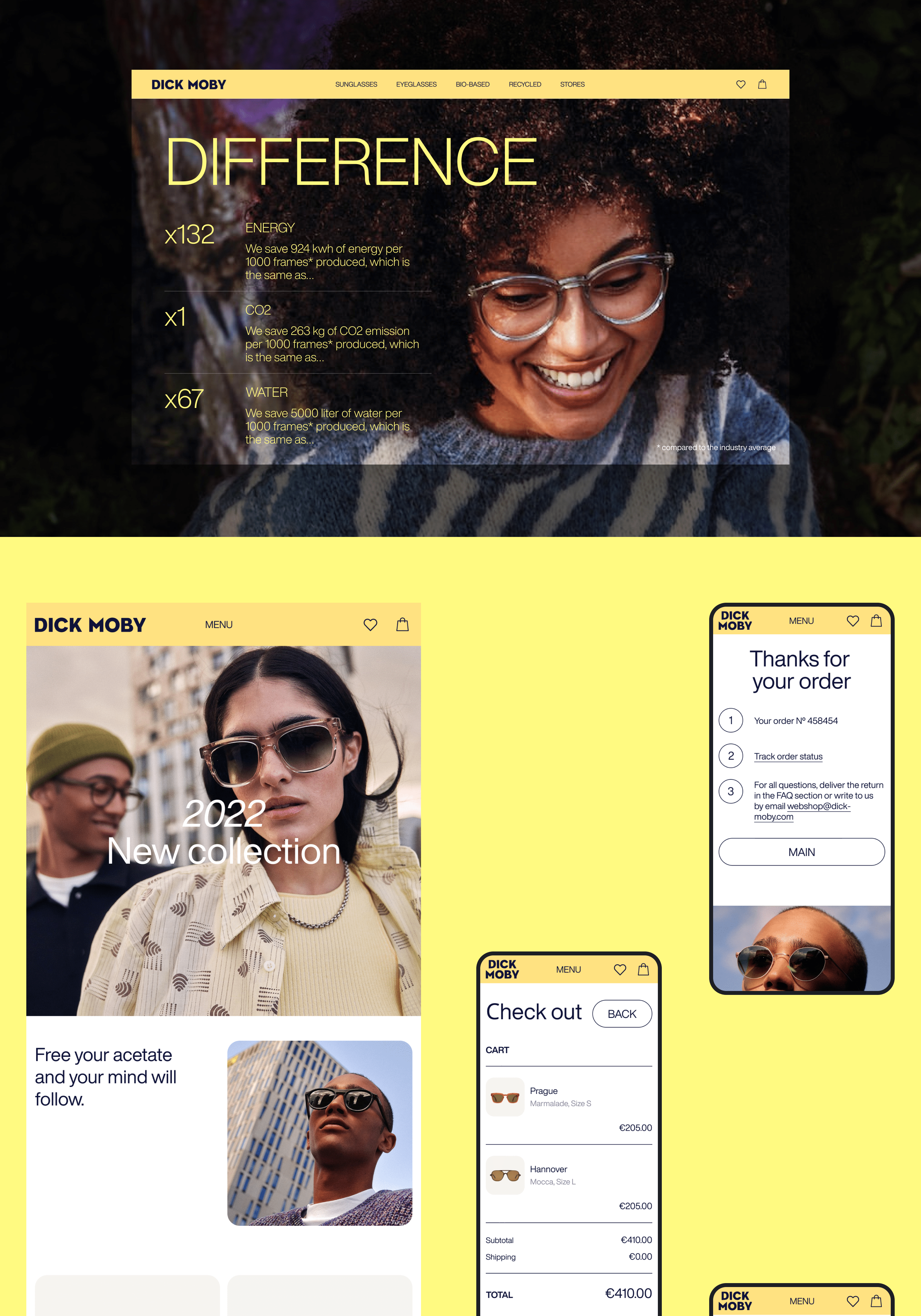 DICK MOBY Redesign — Изображение №9 — Интерфейсы на Dprofile