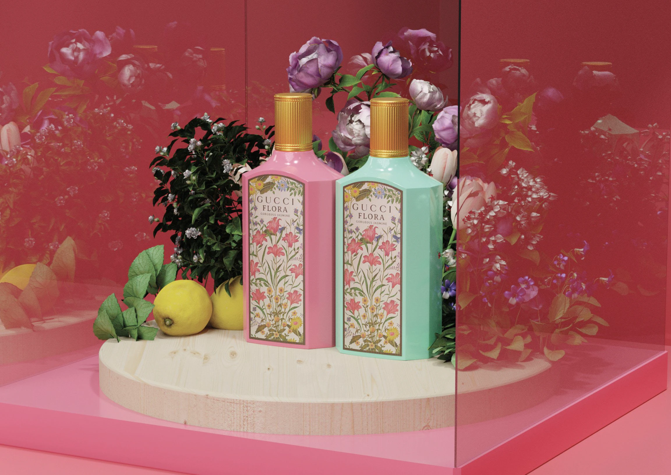 Витрина для парфюма Gucci — Изображение №2 — 3D на Dprofile