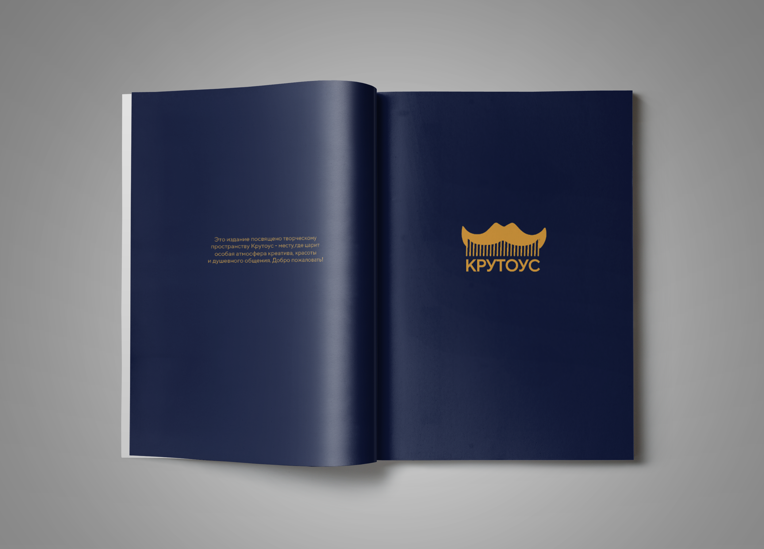 Креативный зин для салона «Крутоус» — Изображение №2 — Графика на Dprofile