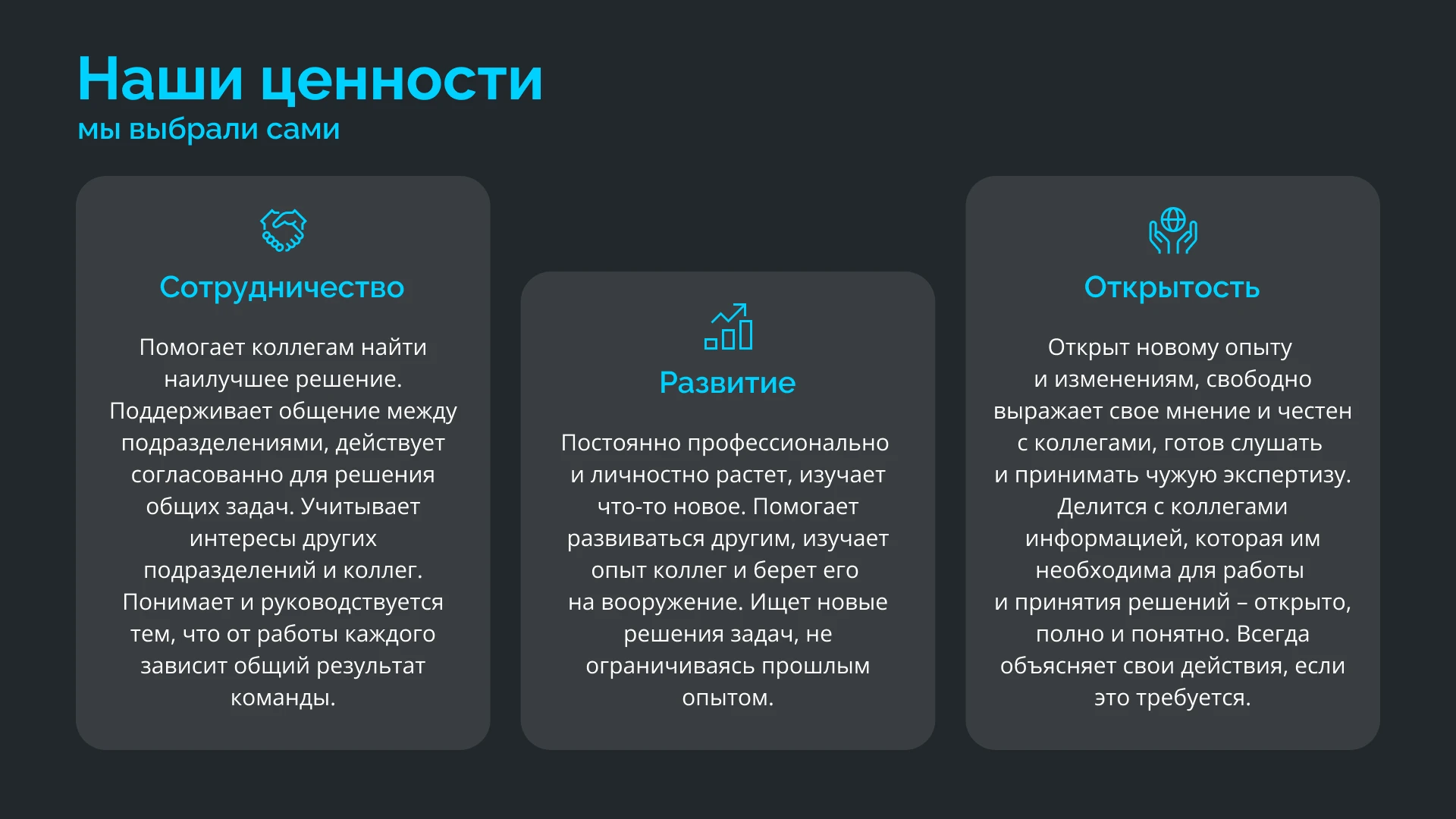 Презентация для HR — Изображение №6 — Интерфейсы на Dprofile