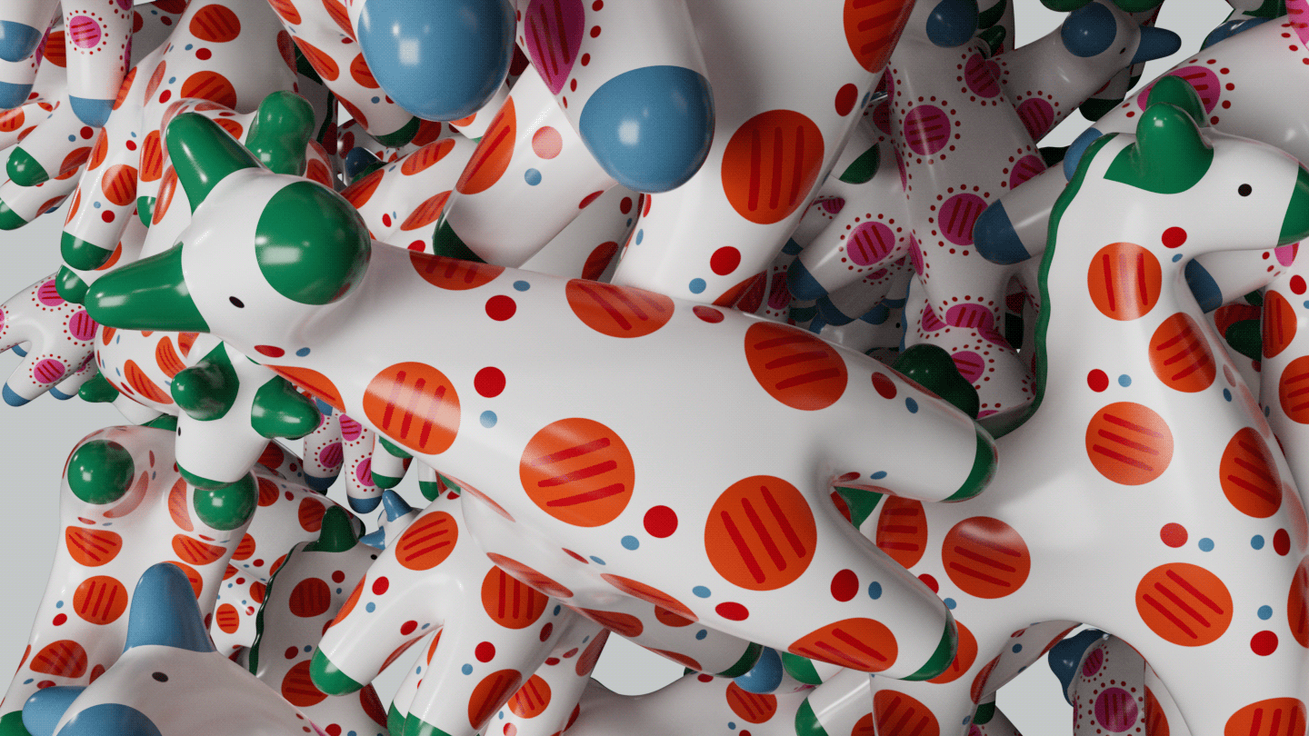 3D Моушн-дизайн для Фестиваля «Московская Масленица» — Изображение №12 — Иллюстрация, 3D на Dprofile