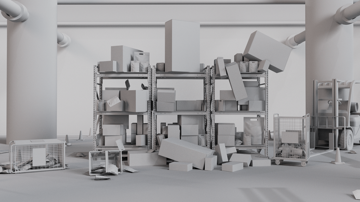 3D Моушн-дизайн для магазина Золотое Яблоко — Изображение №1 — 3D, Анимация на Dprofile