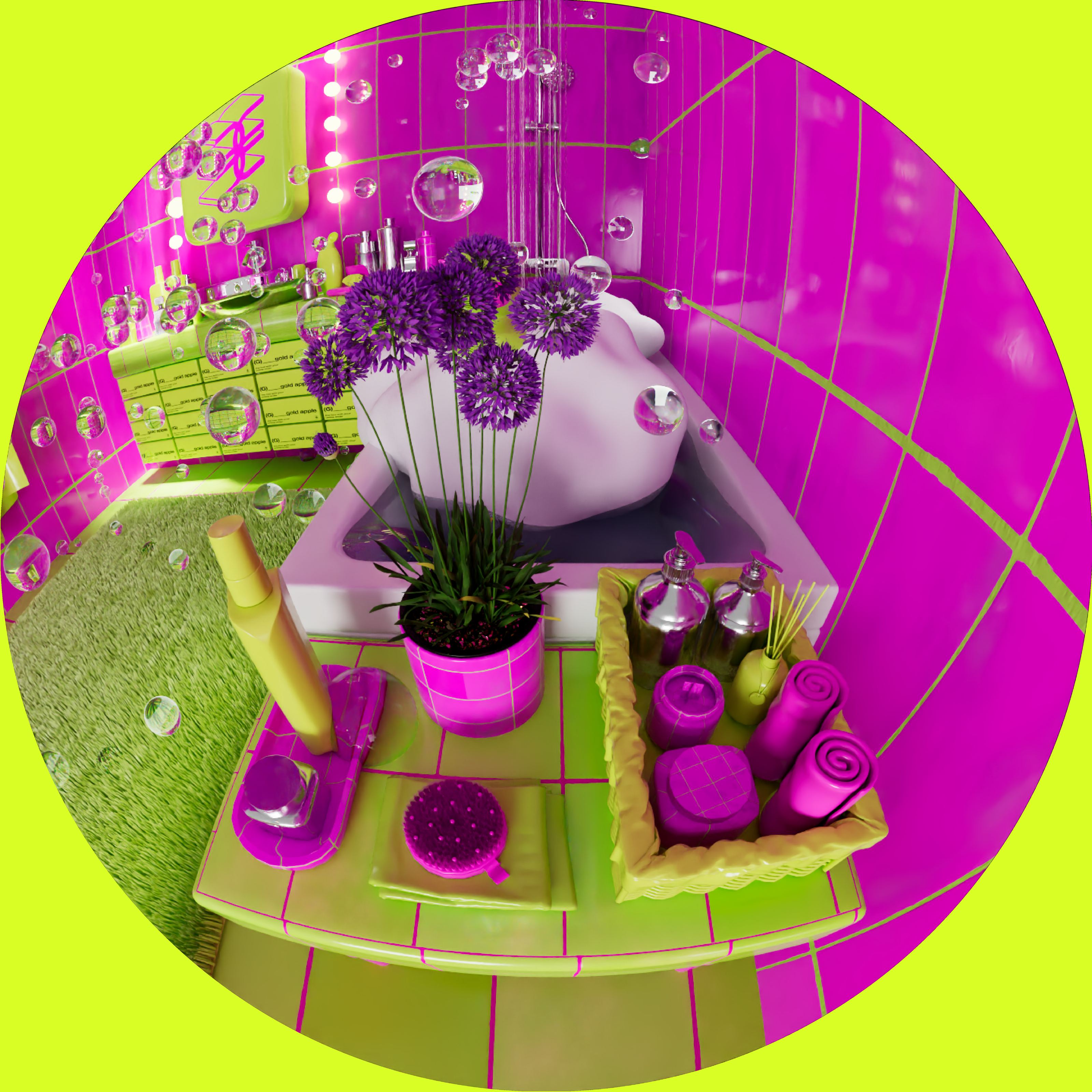 3D Моушн-дизайн для магазина Золотое Яблоко — Изображение №11 — 3D, Анимация на Dprofile